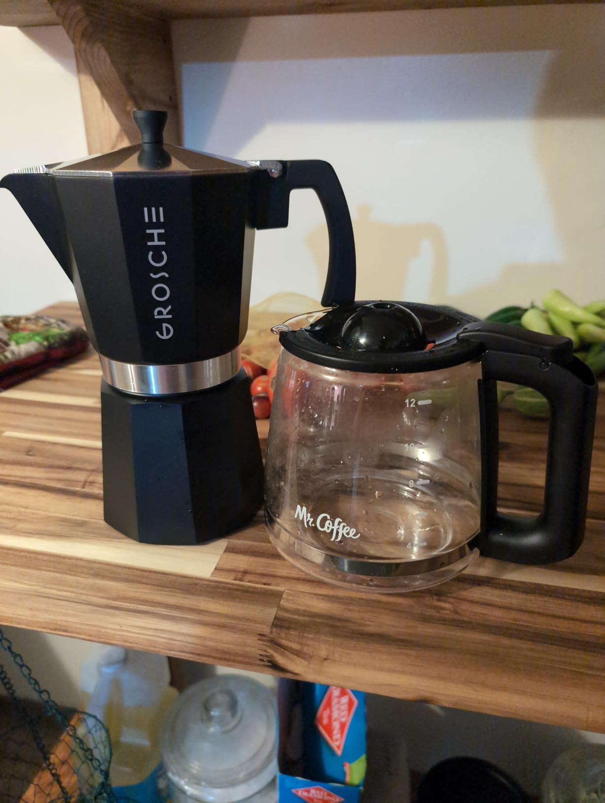 GROSCHE Milano Moka Pot | 6 Espresso Cup - 9.3 oz | Stovetop Espresso Percolator & Coffee Maker – Portable, Ideal for Home and Camping customer photo 2