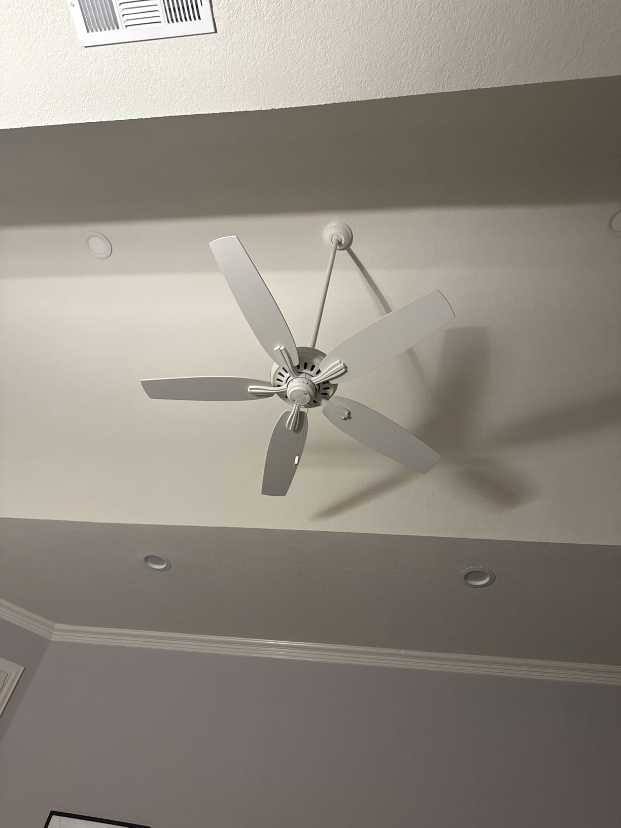 Hunter Newsome, Outdoor or Indoor, Ceiling Fan, 52 inch, Premier Bronze customer photo 2