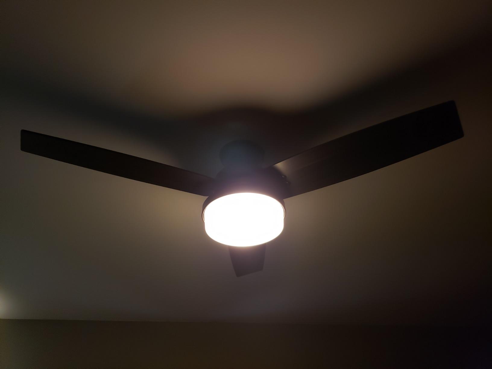 Hunter Sentinel, Indoor, Ceiling Fan, 3 Blades, 52 inch, Brushed Slate customer photo 1