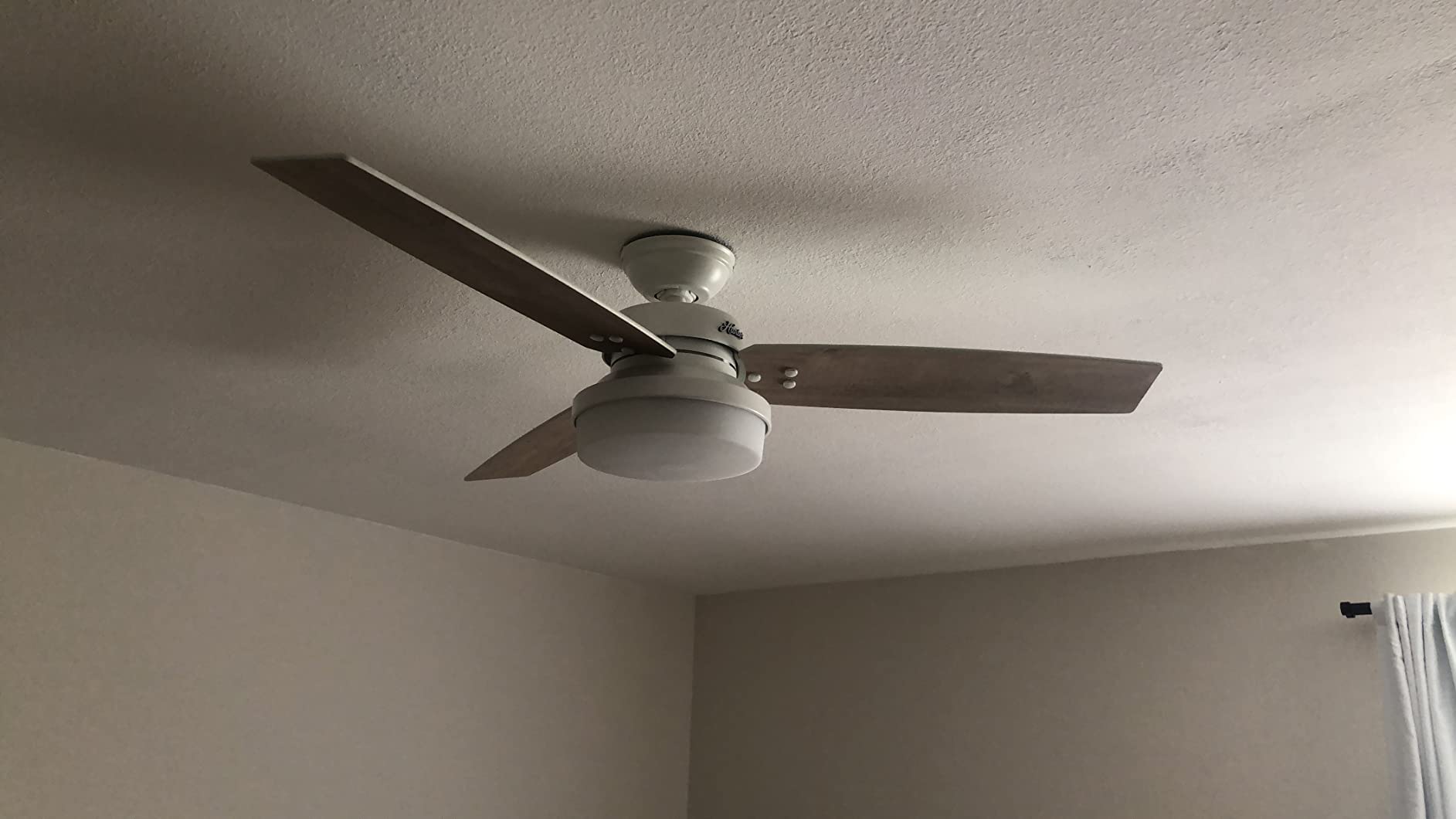 Hunter Sentinel, Indoor, Ceiling Fan, 3 Blades, 52 inch, Brushed Slate customer photo 2