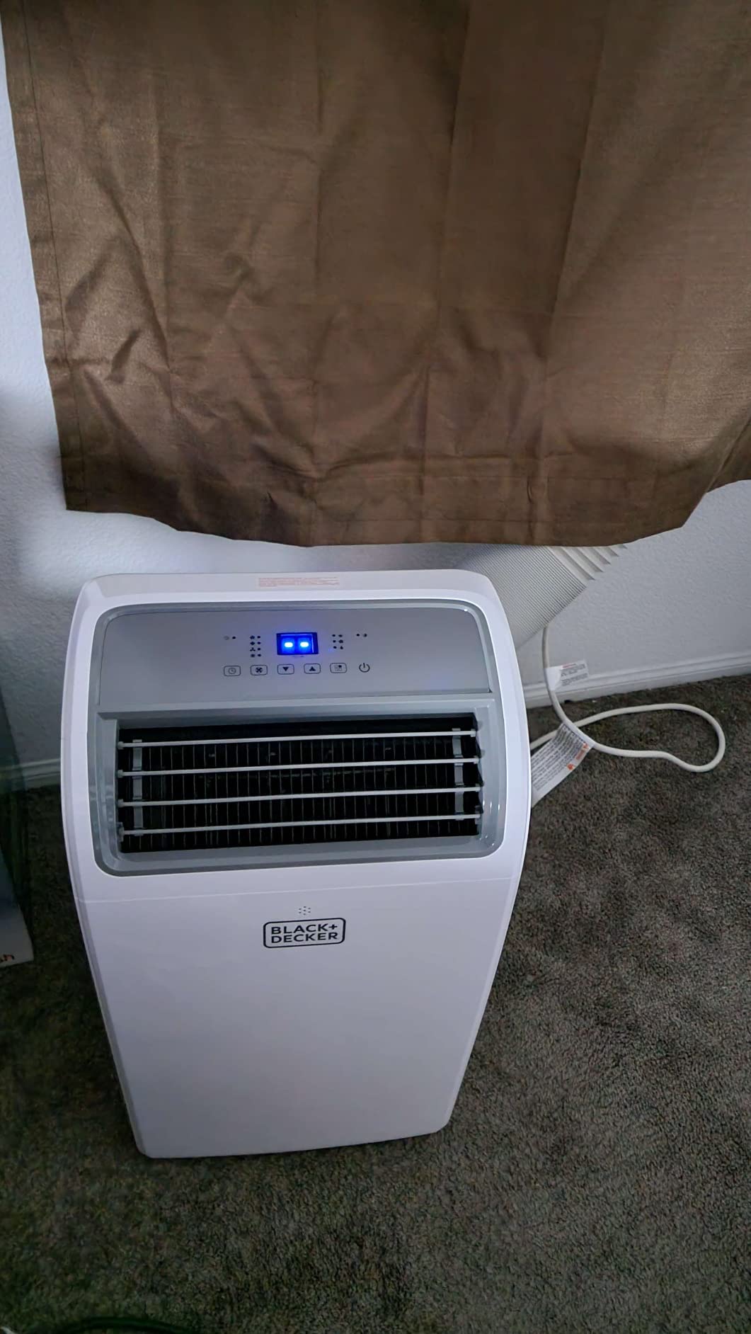 BLACK+DECKER Smart Portable Air Conditioner, 12,000 BTU, BPACT12WT, White customer photo 2