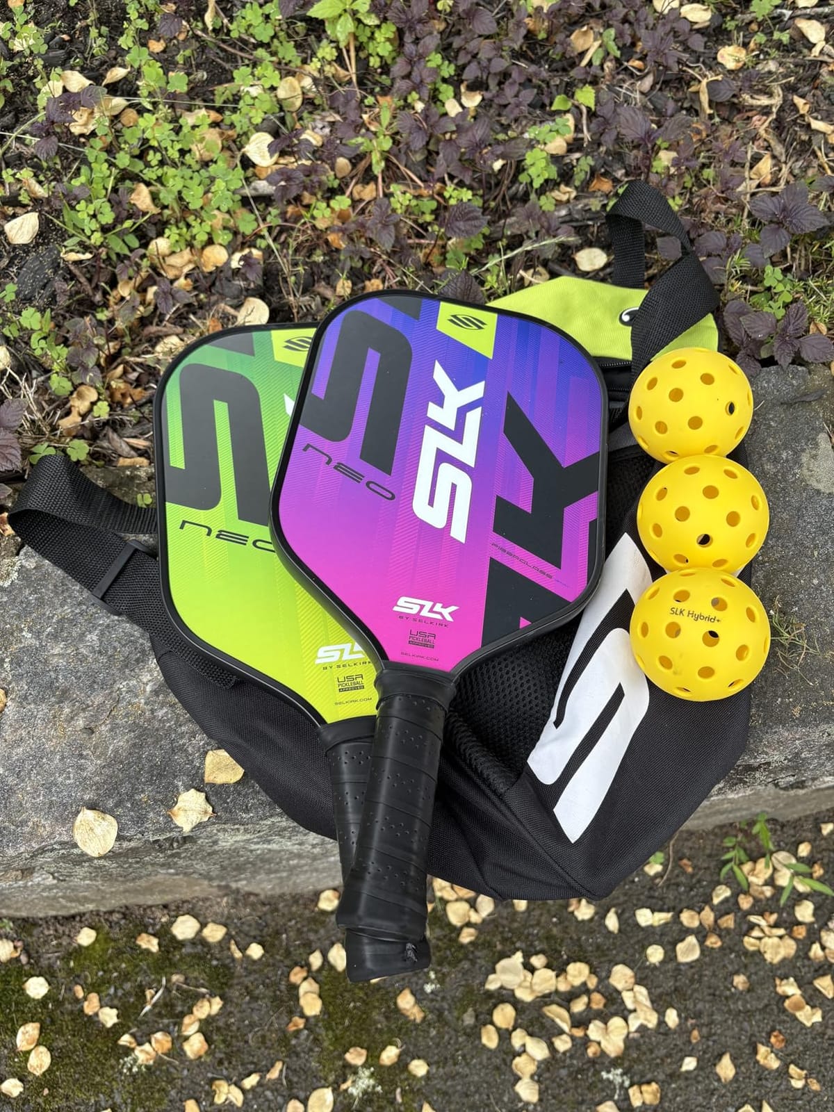 Selkirk Sport SLK Neo Pickleball Paddles Set of 2 + Pickleballs + Sling Bag customer photo 1