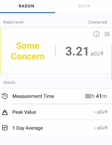 Ecosense Continuous Home Radon Detector, OLED Display, Bluetooth, RD200 customer photo 1
