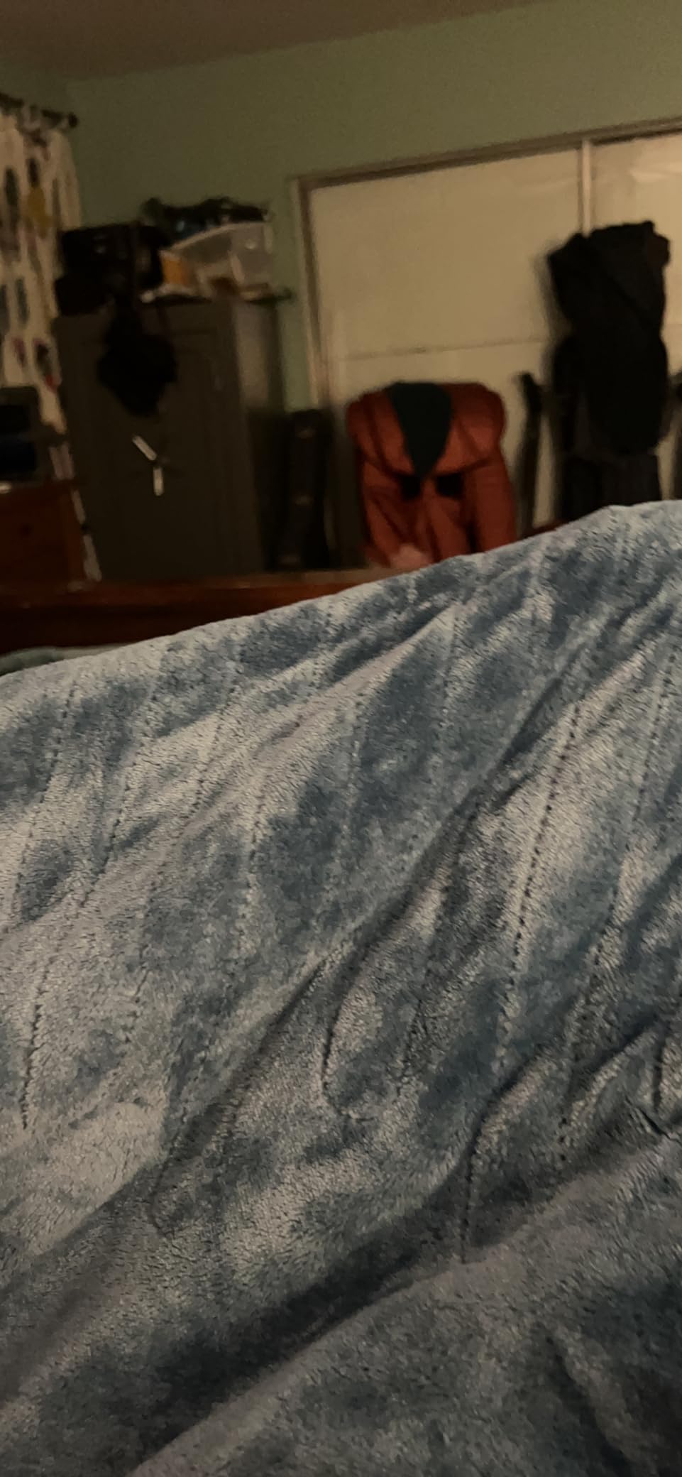 Beautyrest Reversible Heated Blanket, Full Size Electric Blanket, Indigo customer photo 2