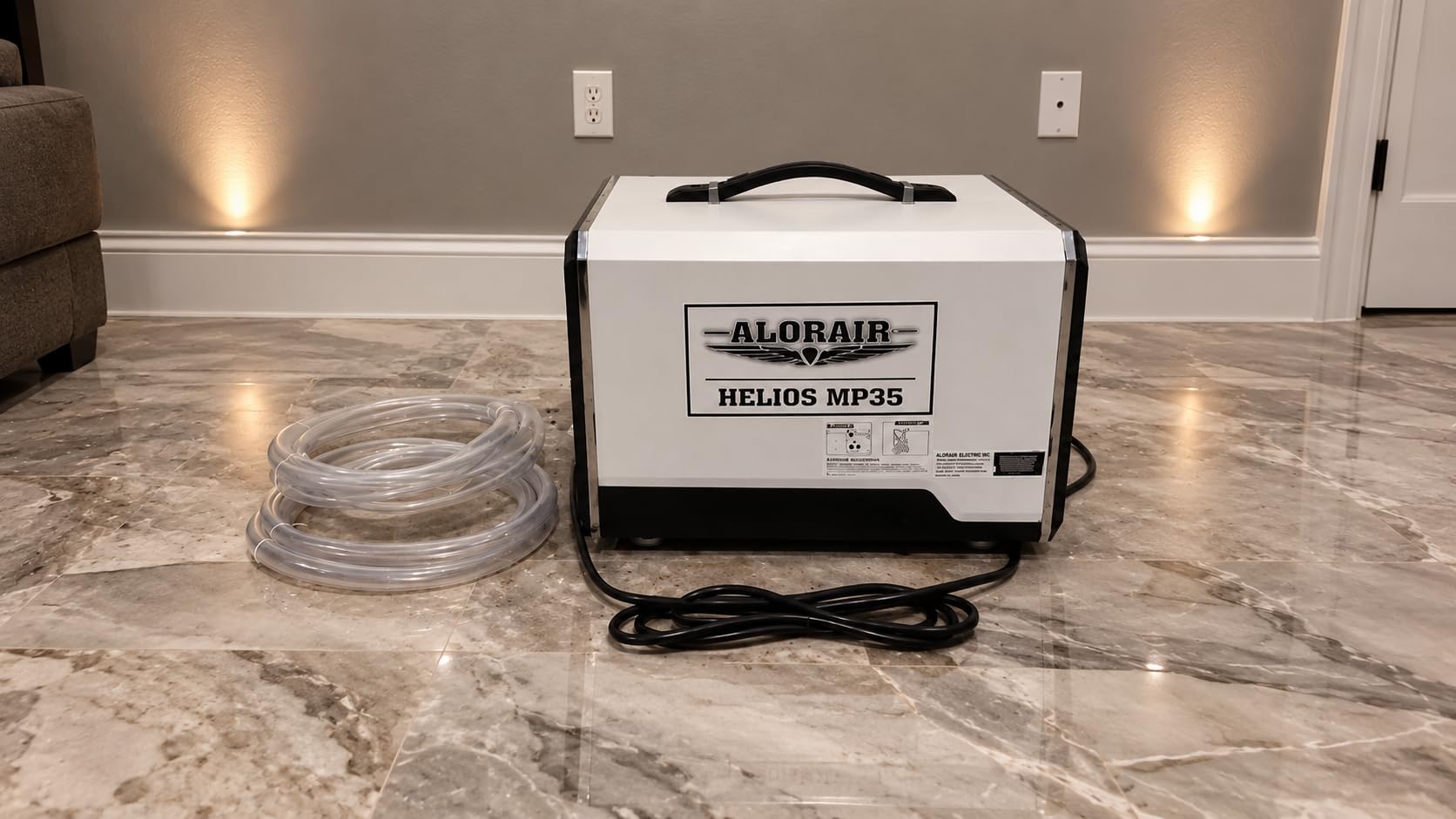 ALORAIR 120 Pints Energy Star Crawlspace Dehumidifier, Sentinel HD55S | Auto Defrost, High Capacity, 1,300 Sq. Ft., with Drain Hose, for Basement, Commercial, Industrial, 6-Year Limited Warranty customer photo 2