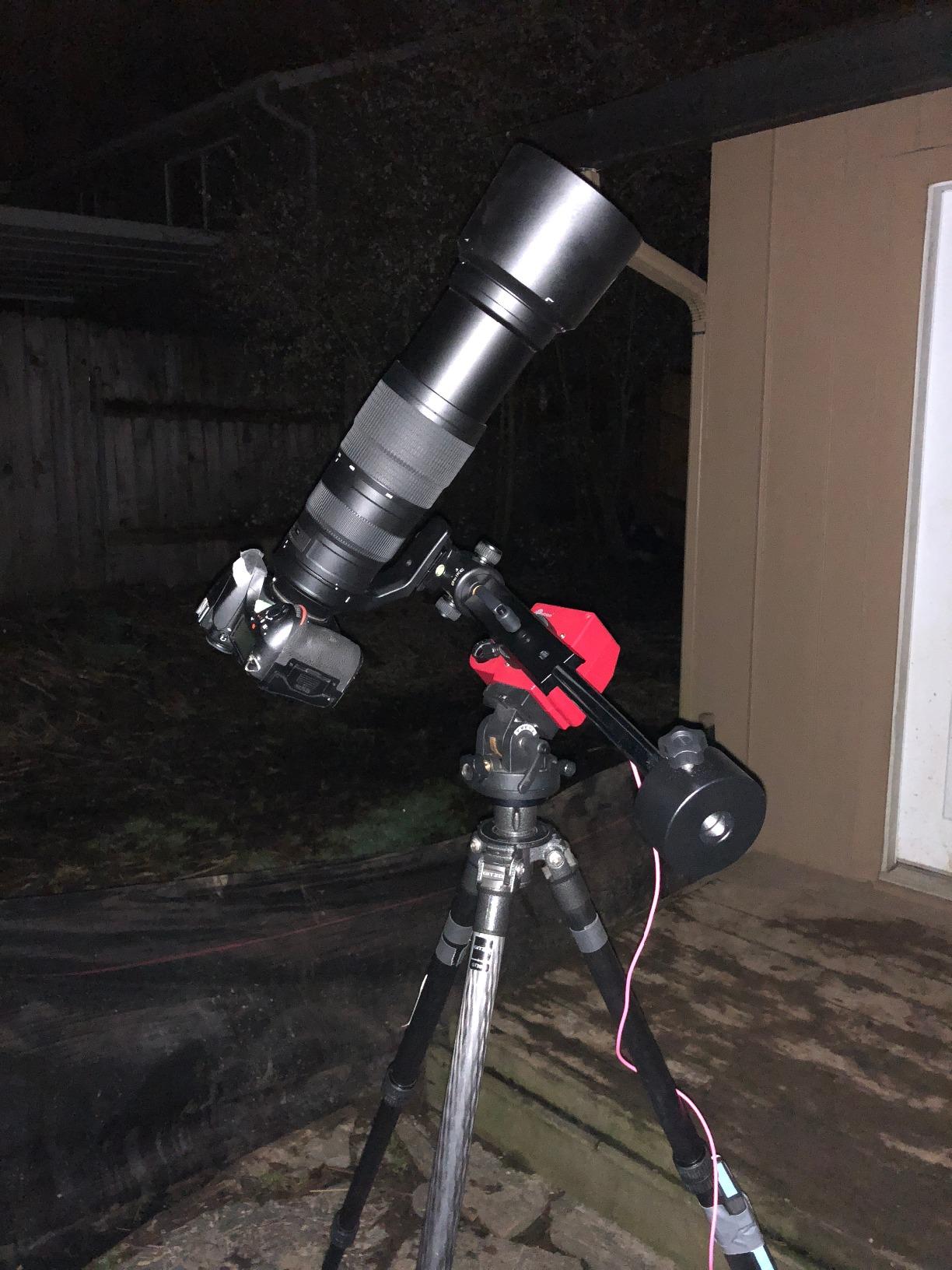 iOptron SkyTracker Pro Camera Mount with Polar Scope, Only customer photo 1