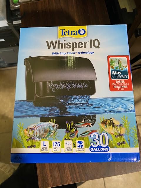 Tetra Whisper IQ 215 GPH Power Filter for Aquariums | For Fish Tanks Up To 45 Gallons, Whisper Quiet, Freshwater Or Marine Fish, Stay Clean Technology For Healthy pH Levels customer photo 2