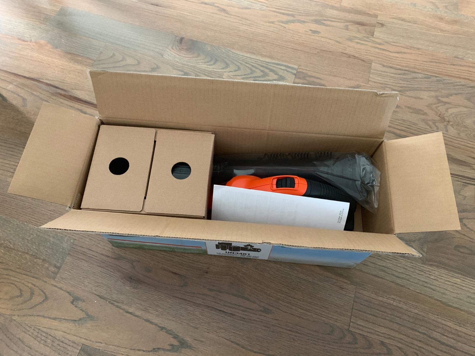 BLACK+DECKER Cordless Leaf Blower, 40V MAX , Leaf Blower Cordless with Battery and Charger, 125 MPH Air Speed, Lightweight Handheld Yard Sweeper (LSW40C) customer photo 1