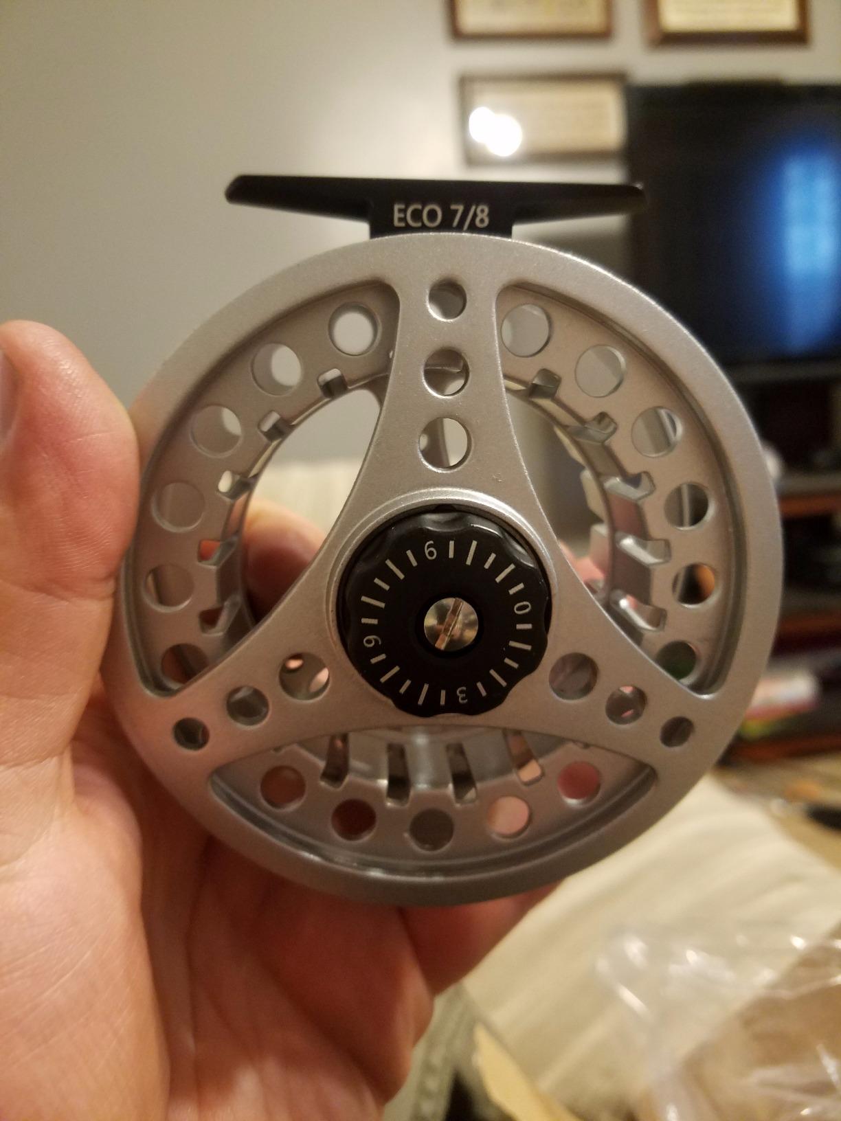 M MAXIMUMCATCH Maxcatch ECO Large Arbor Fly Fishing Reel (3/4wt 5/6wt 7/8wt) and Pre-Loaded Fly Reel with Line Combo customer photo 1
