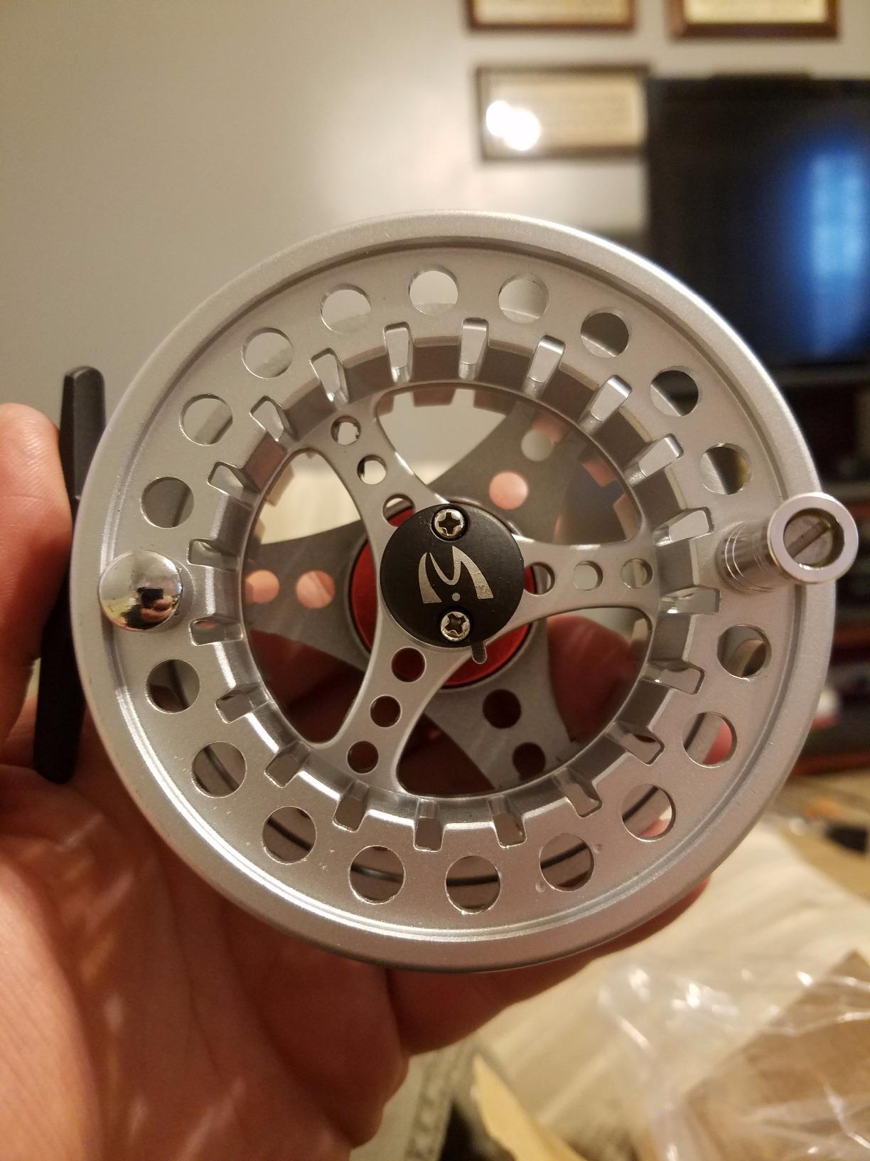 M MAXIMUMCATCH Maxcatch ECO Large Arbor Fly Fishing Reel (3/4wt 5/6wt 7/8wt) and Pre-Loaded Fly Reel with Line Combo customer photo 2