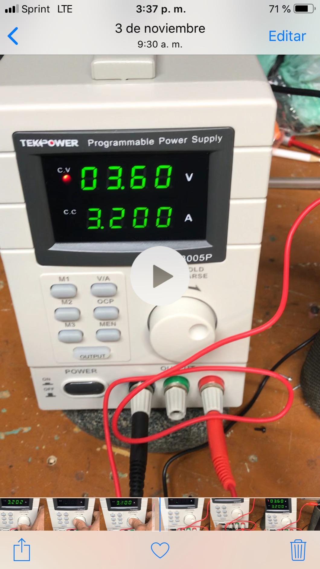 Tekpower TP3005P Programmable Linear Type Variable Regulated DC Power Supply, 0-30V at 0-5A customer photo 1