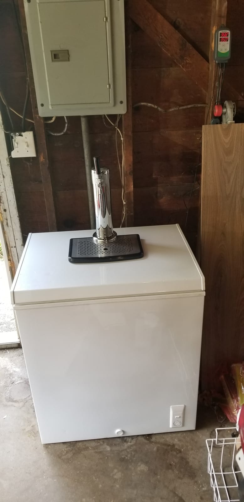 BACOENG Standard Tower Kegerator No Tank Beer Conversion Kit customer photo 2