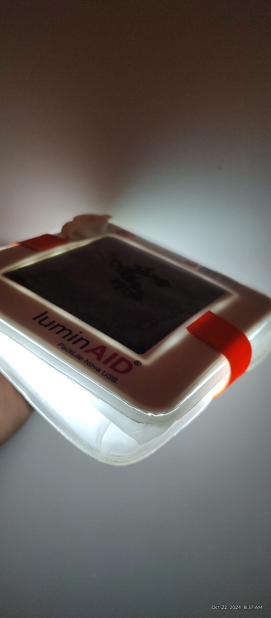 LuminAID Nova Inflatable Solar LED Lantern for Camping, Hiking & Travel customer photo 1