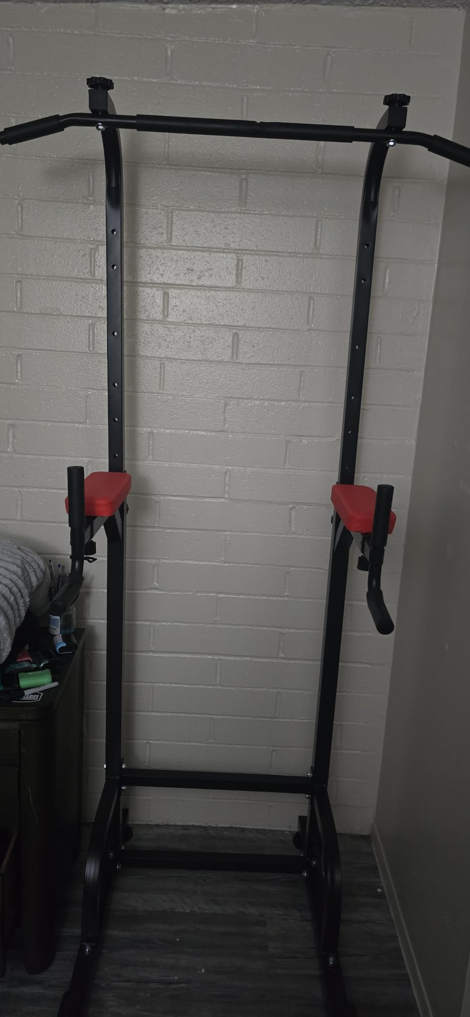 RELIFE REBUILD YOUR LIFE Pull Up Bar Free Standing Power Tower for Home Gym customer photo 2