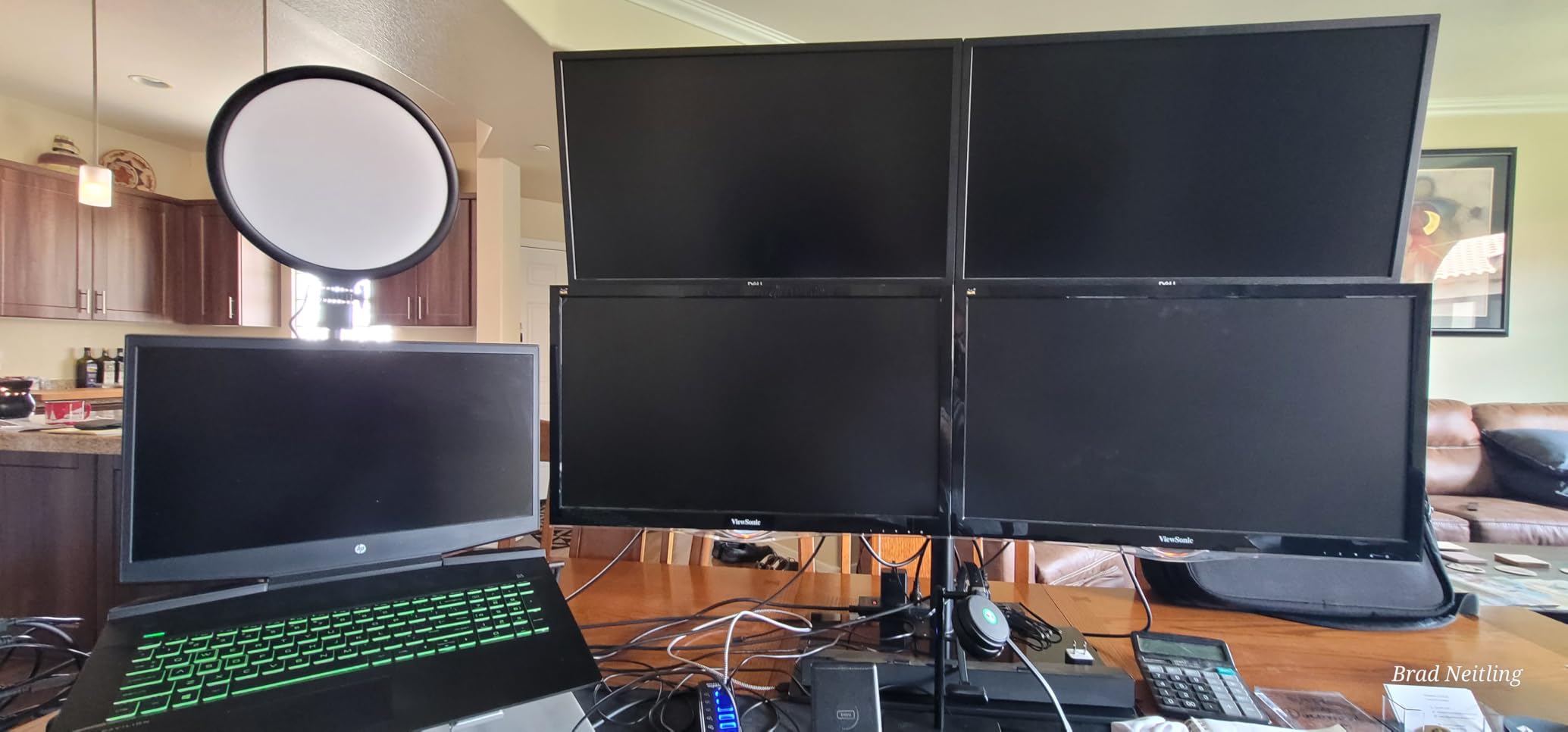 WALI Freestanding Vesa Monitor Stand for 13-32 inch Screens, up to 22 lbs customer photo 2