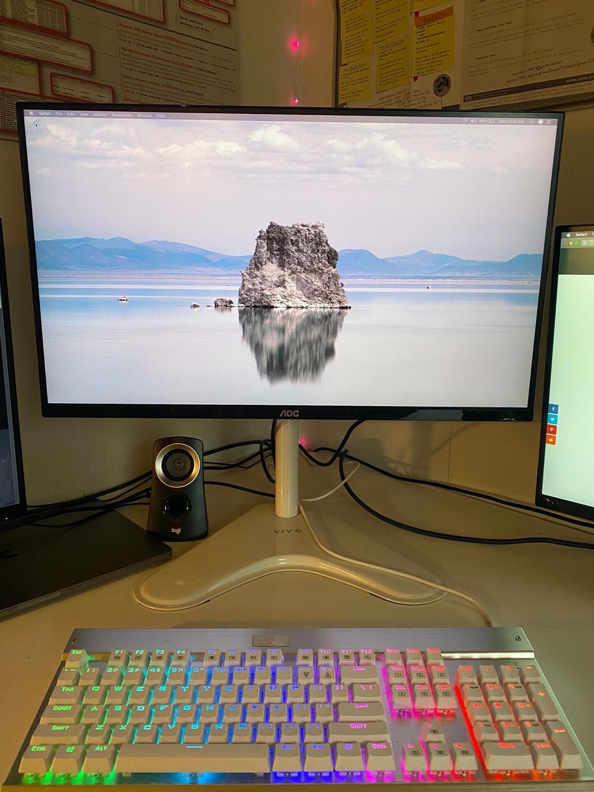 VIVO Single Monitor Desk Stand for 13 to 27 inch Screens, STAND-V011H customer photo 2