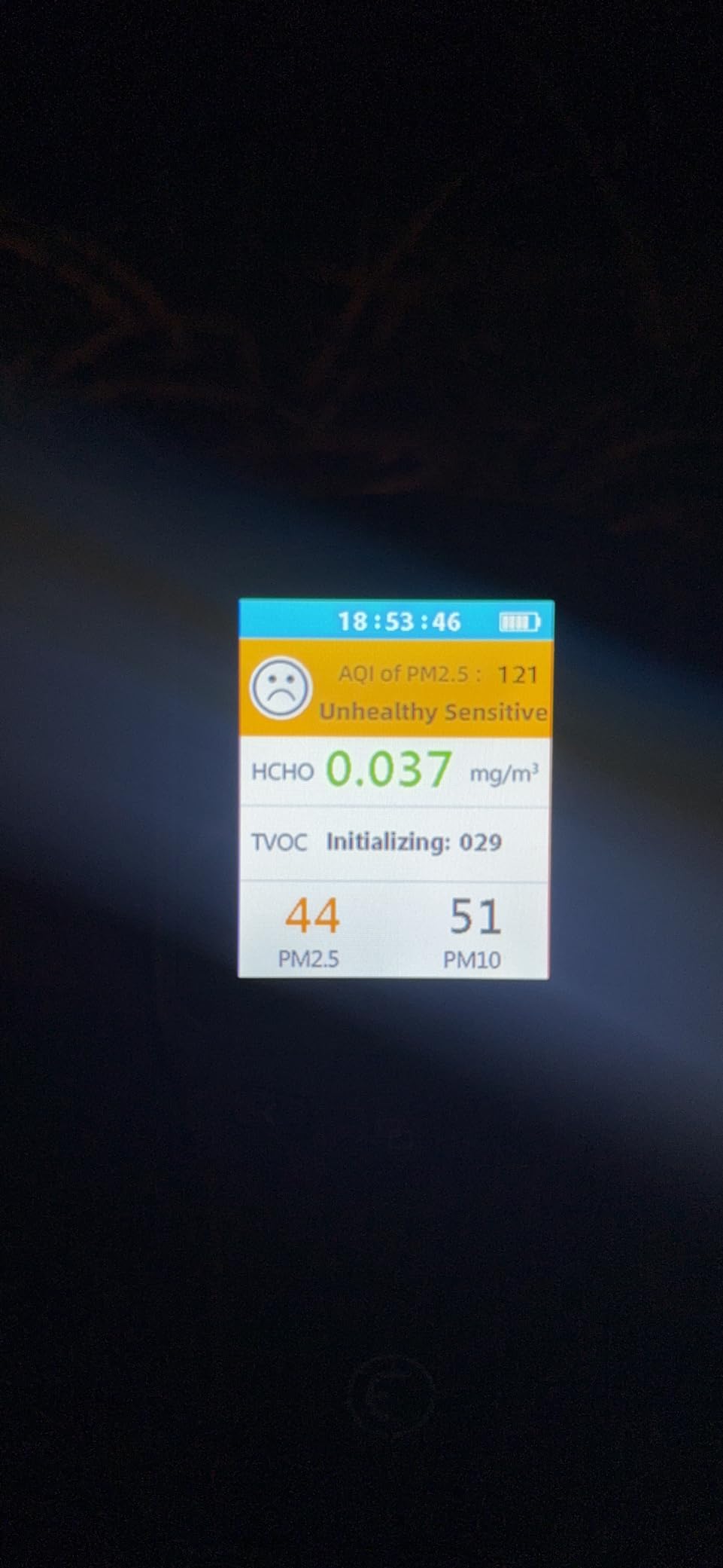 EG Air Quality Monitor, Formaldehyde Detector, Pollution Meter, Sensor, Tester; Detect & Test Indoor Pollution, TVOC Volatile Organic Compound Gas, PM2.5 2.5 Micron Particulate Matter Dust; eBook customer photo 1
