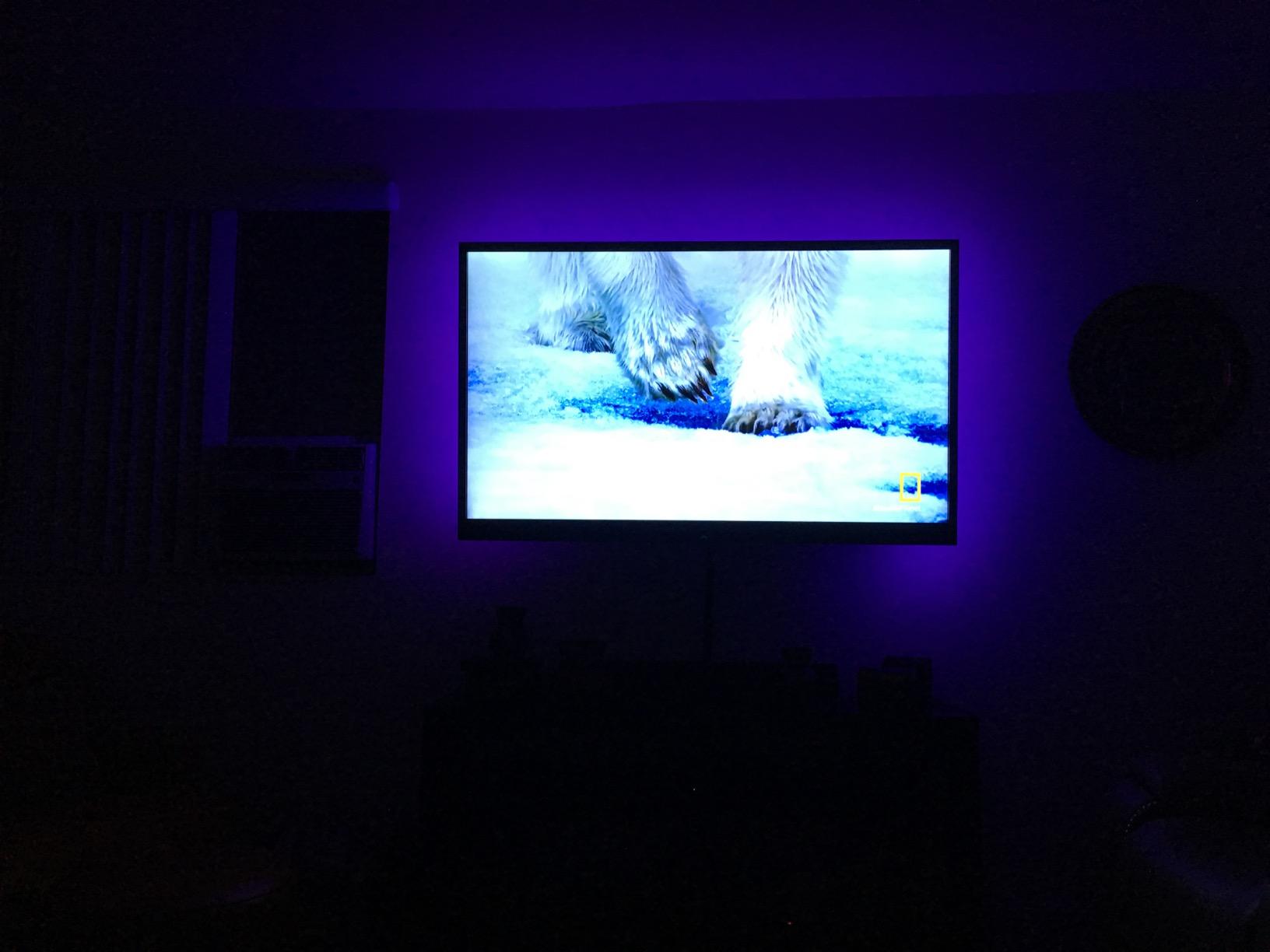 Maylit 8.2 Ft RGB TV LED Backlight for 40-60 Inch Tvs customer photo 1