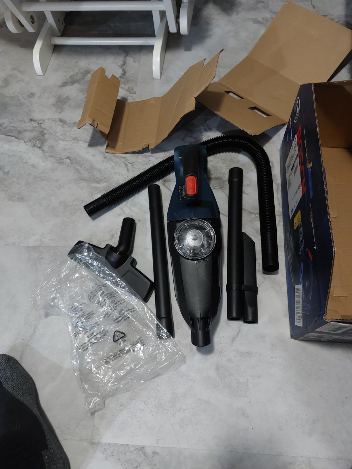 Bosch GAS 18V-1 Professional Cordless Vacuum Cleaner / Cleaning Performance Redefined! With new rotational airflow technology ( Bare Tool Body Only) customer photo 2