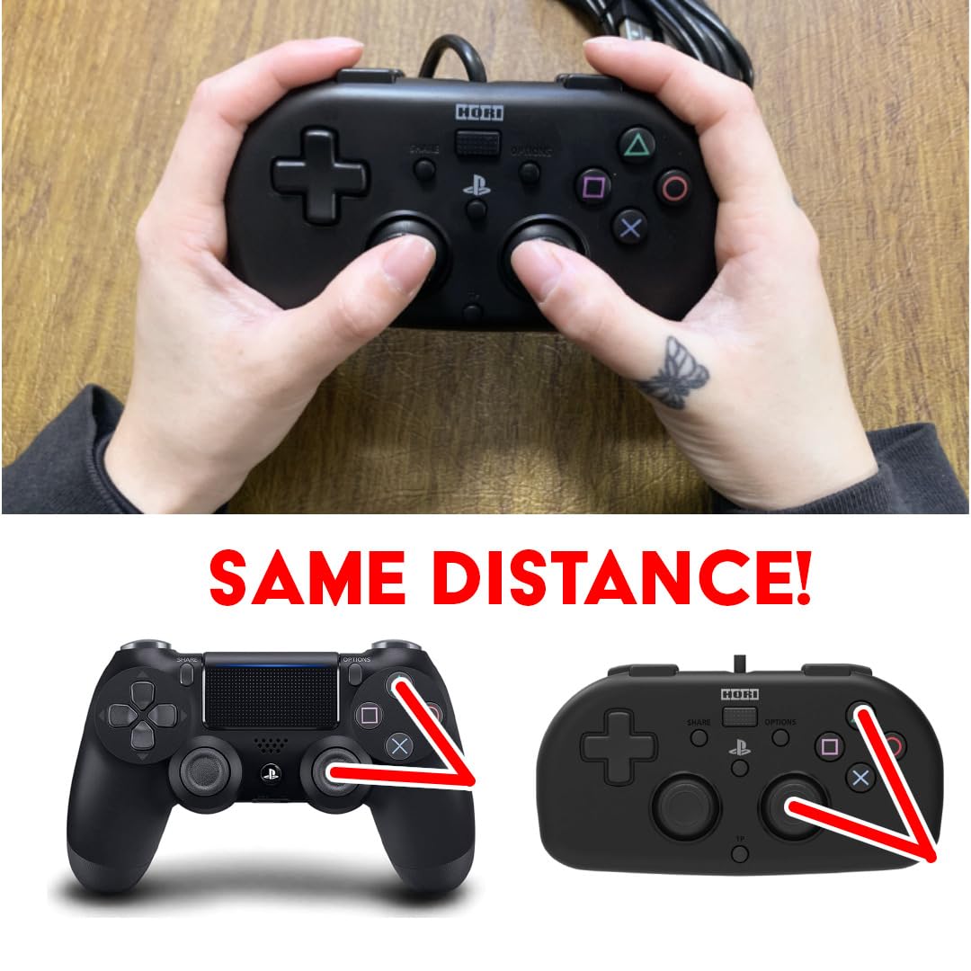 Wired Mini Gamepad for Kids - PlayStation 4 Controller - Officially Licensed (Blue) customer photo 2