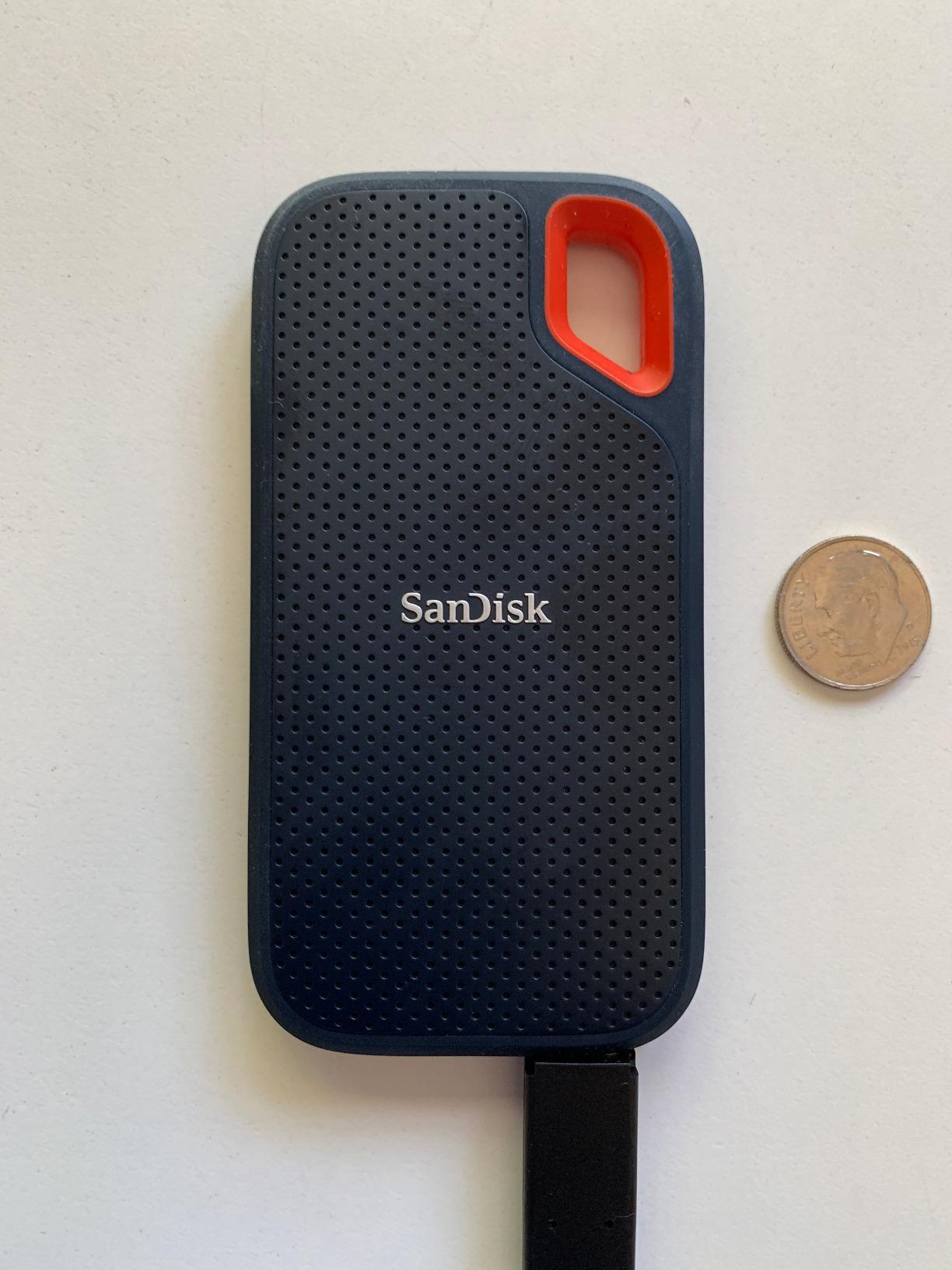SanDisk 1TB Extreme Portable External SSD - Up to 550MB/s - USB-C, USB 3.1 - SDSSDE60-1T00-G25 customer photo 2