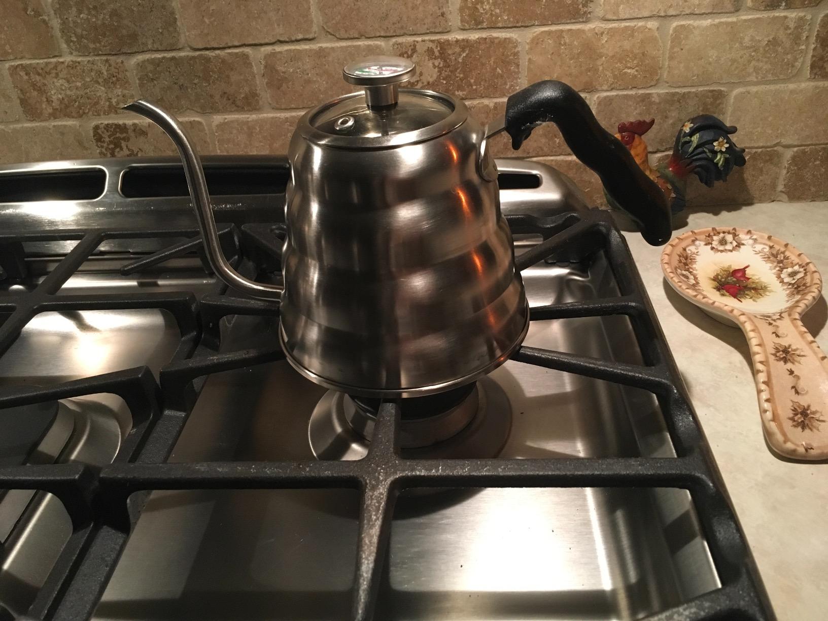 Bean Envy Gooseneck Kettle Stovetop - Pour Over Kettle with Thermometer customer photo 1