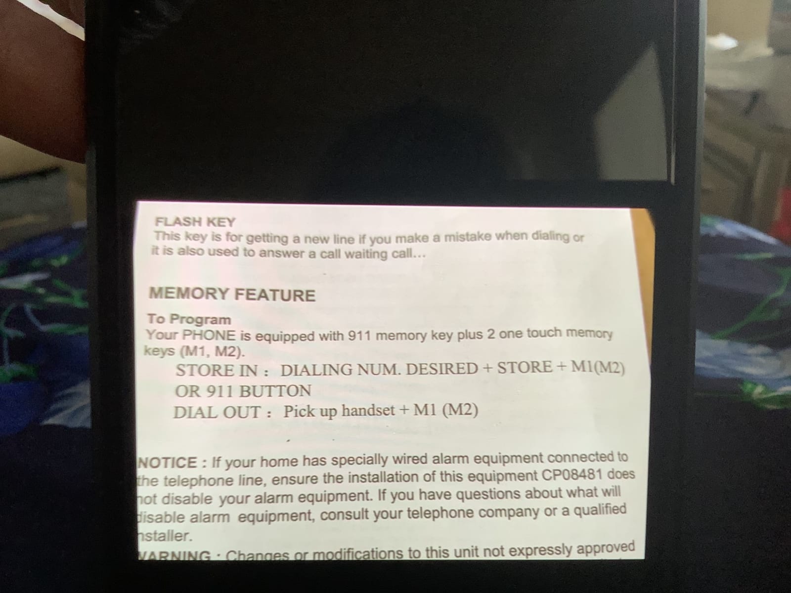 Home Intuition Big Button Corded Phone for Hearing and Visually Impaired Telephone for Seniors with Extra Loud Ringer customer photo 2