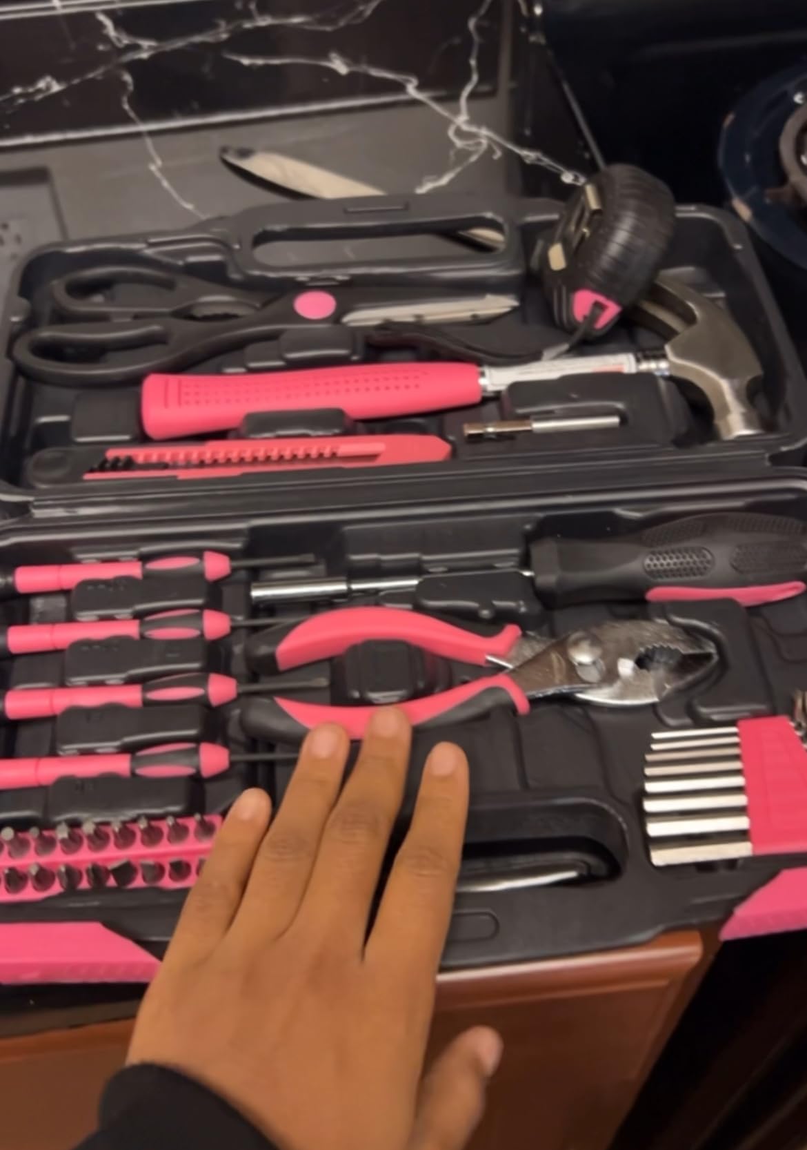 Apollo Tools 39 Piece General Household Tool Set, Blue DT9706 BL customer photo 2