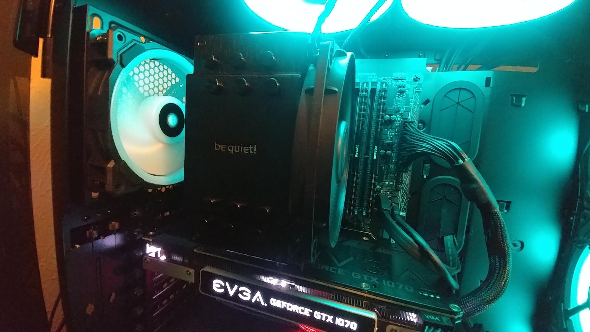 be quiet! Dark Rock 4 200W TDP CPU Cooler| Intel 1700 1200 2066 1150 1151 1155 2011 Square ILM | AMD4 AMD5 | Black | BK021 customer photo 2