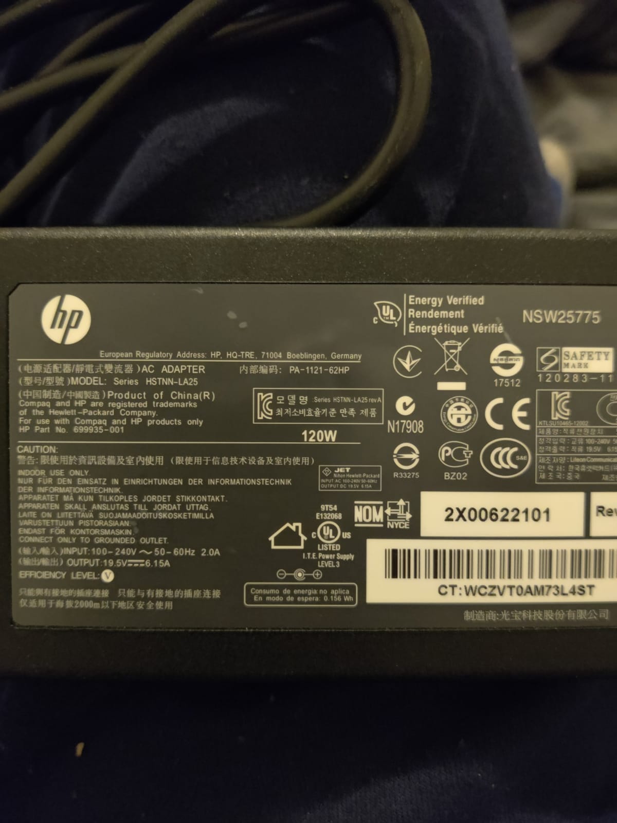 HP Thunderbolt Dock G2 with Combo Cable - Thunderbolt - Wired customer photo 1