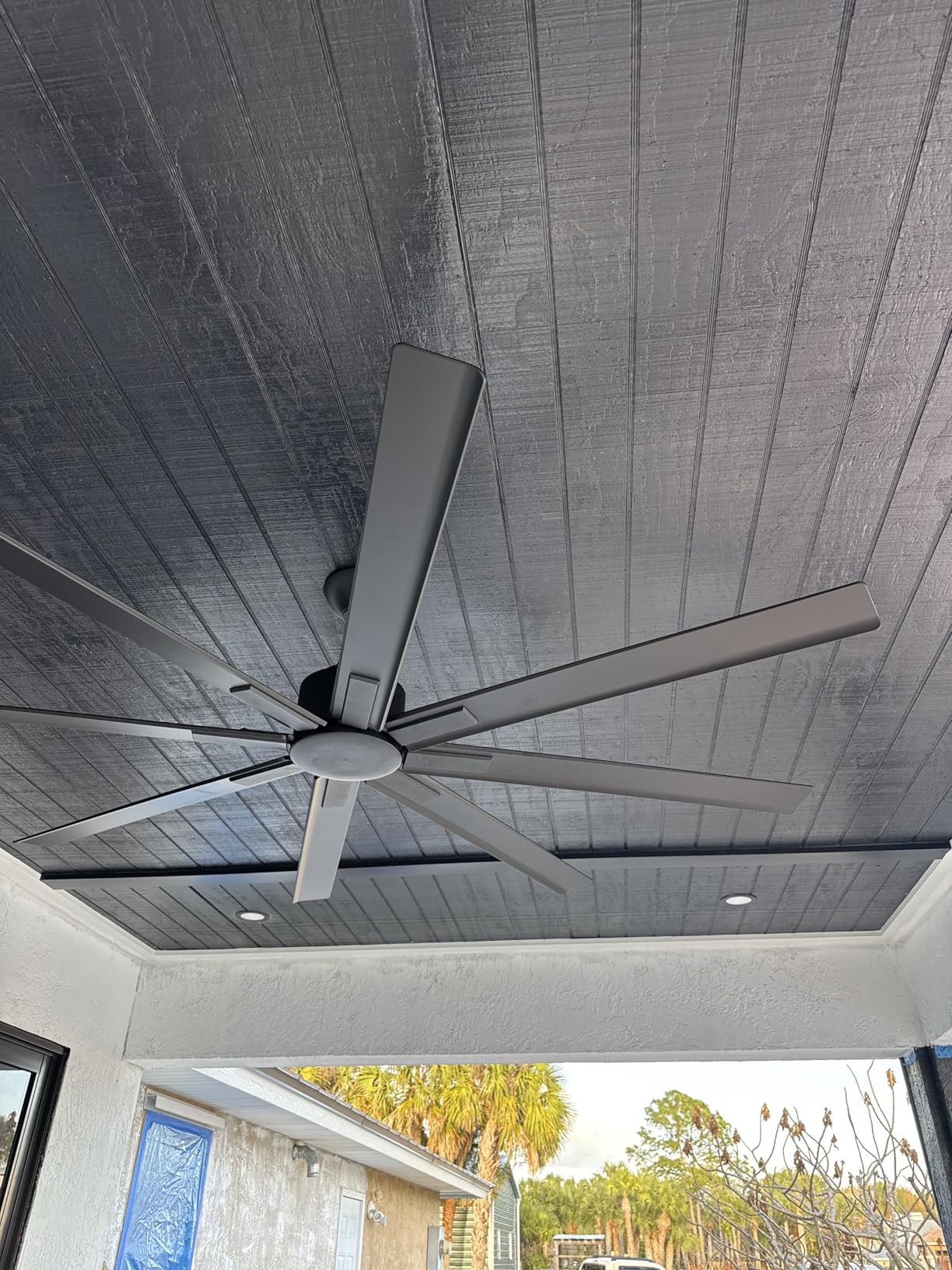 Minka-Aire F896-65-CL Xtreme H2O 65 Inch Outdoor Ceiling Fan with DC Motor in Coal Finish customer photo 2