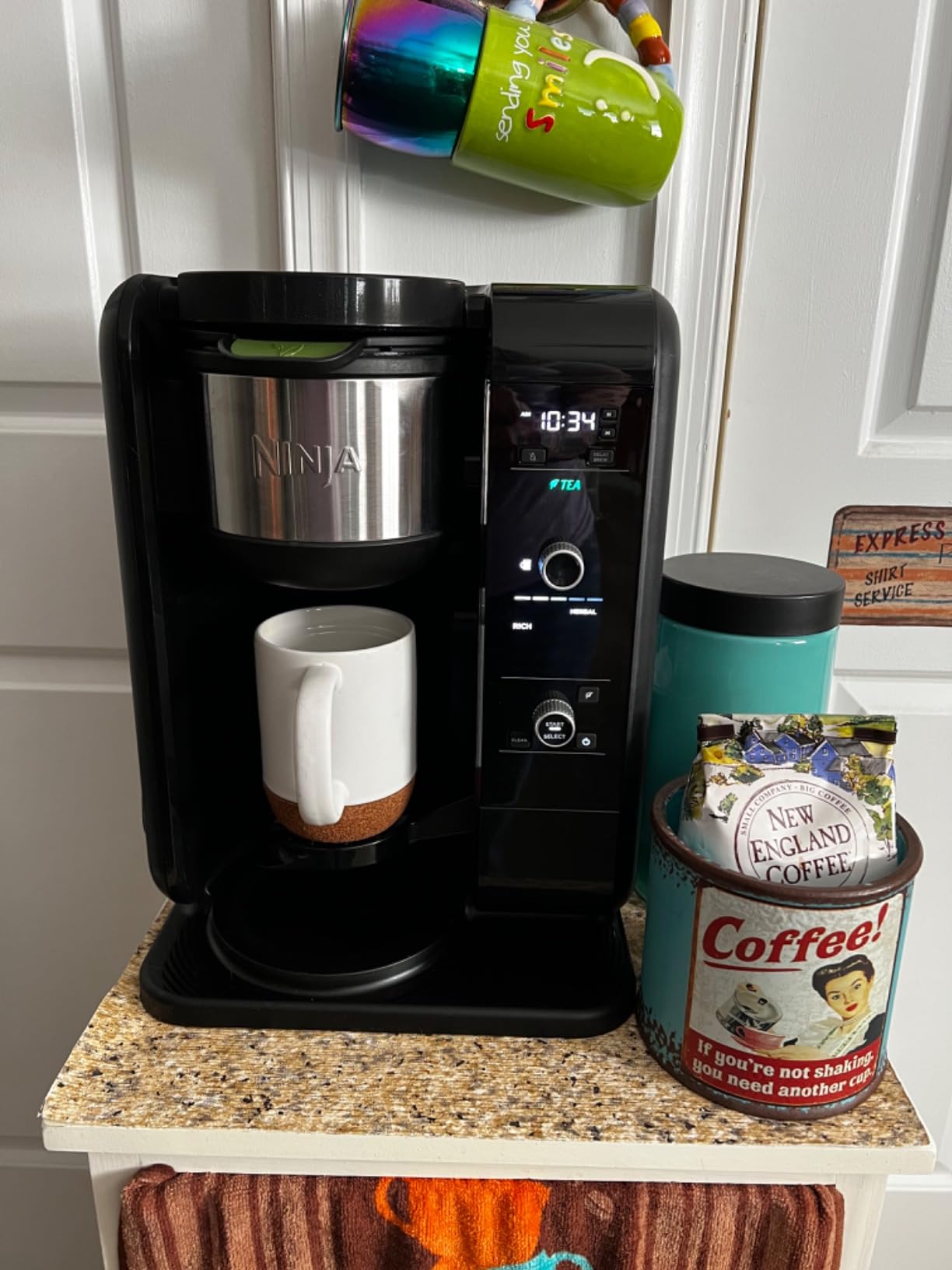 Ninja Hot & Cold Brewed System W/Thermal Carafe Coffee Maker, Black, CP307 customer photo 2