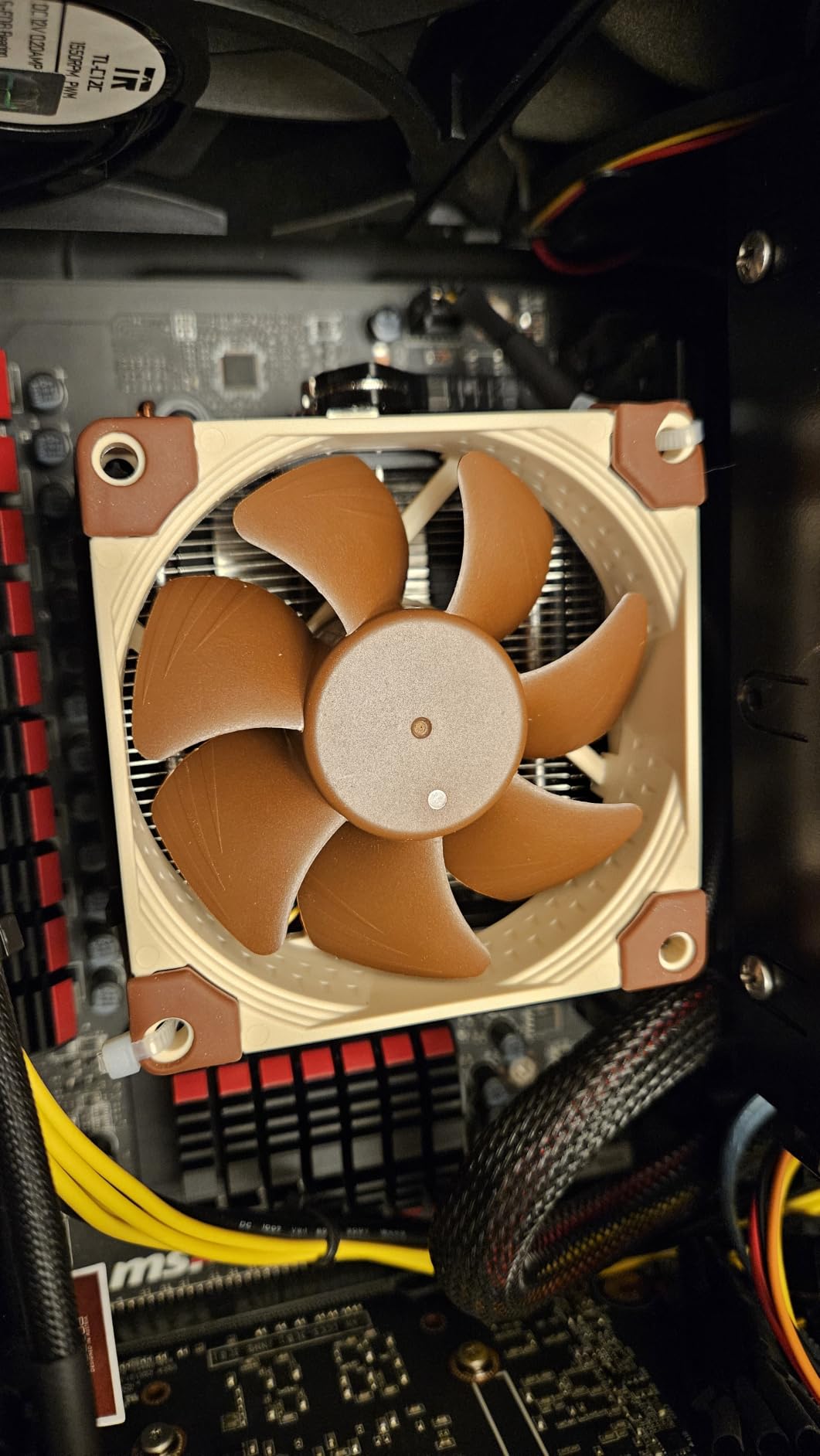 SilverStone Technology Low Profile 95W or More AMD Socket AM2/AM3/AM4/FM1/FM2 CPU Cooler Only 54mm Tall Cooling (RL-KR01) customer photo 1