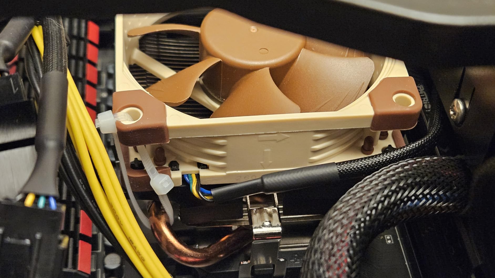 SilverStone Technology Low Profile 95W or More AMD Socket AM2/AM3/AM4/FM1/FM2 CPU Cooler Only 54mm Tall Cooling (RL-KR01) customer photo 2