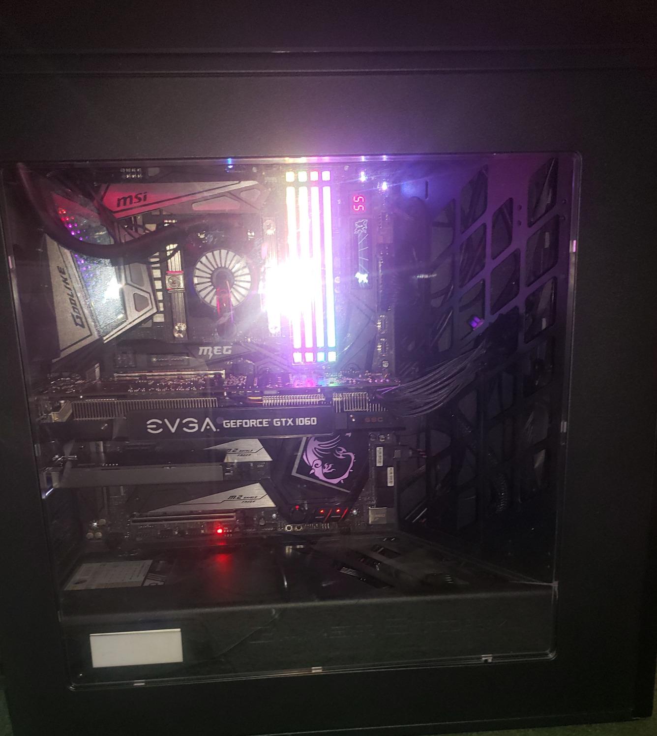 MSI MEG Z390 GODLIKE LGA1151 (Intel 8th and 9th Gen) M.2 USB 3.1 Gen 2 DDR4 Wi-Fi SLI CFX Extended ATX Z390 Gaming Motherboard customer photo 1