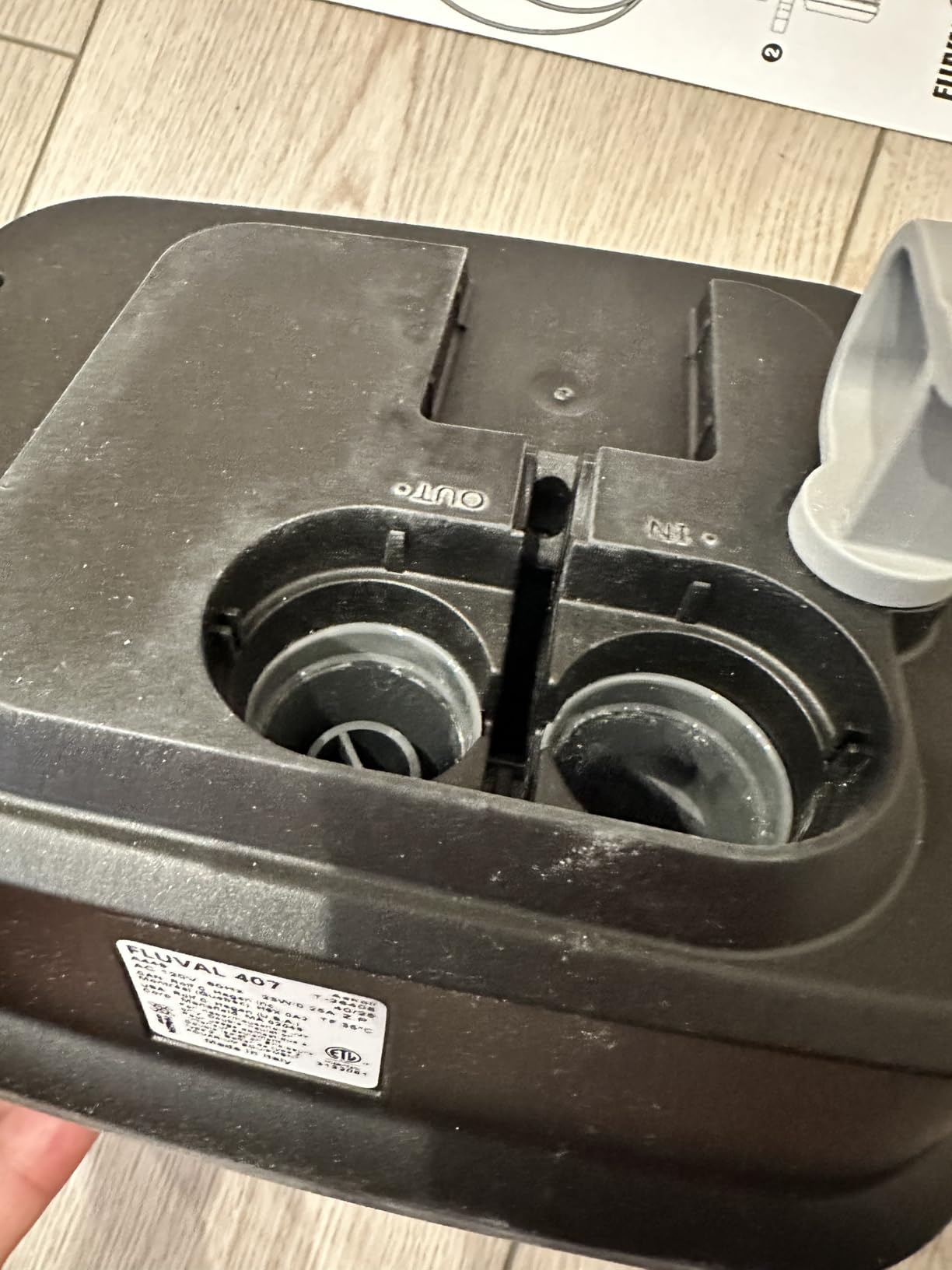 Fluval 107 Performance Canister Filter for Aquariums up to 30 Gallons | Aquarium Canister Filter customer photo 1