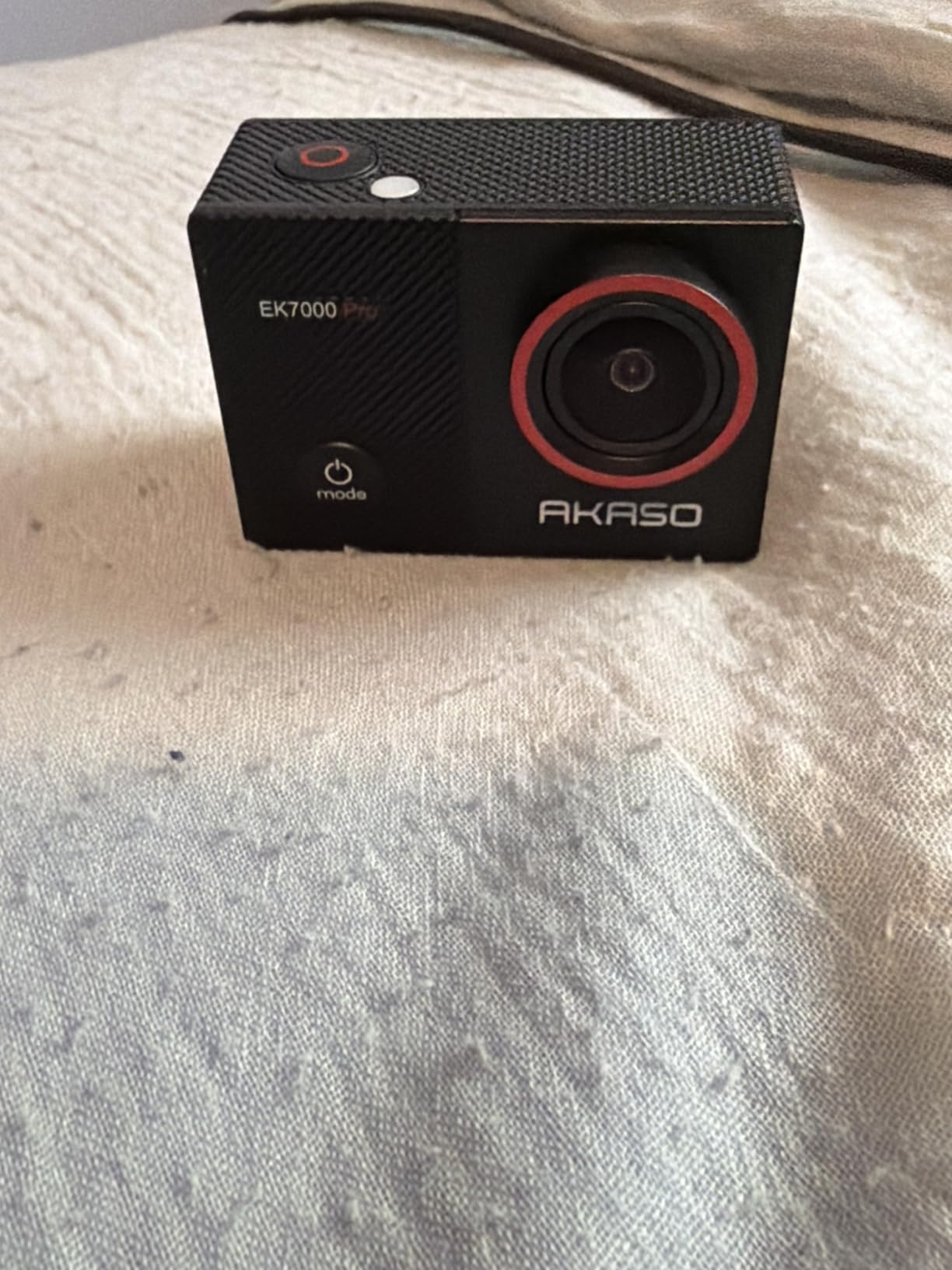 AKASO EK7000 Pro 4K30fps Action Camera with Touch Screen EIS 131ft Waterproof Underwater Camera Remote Control 5X Zoom with Helmet Accessories Kit customer photo 1
