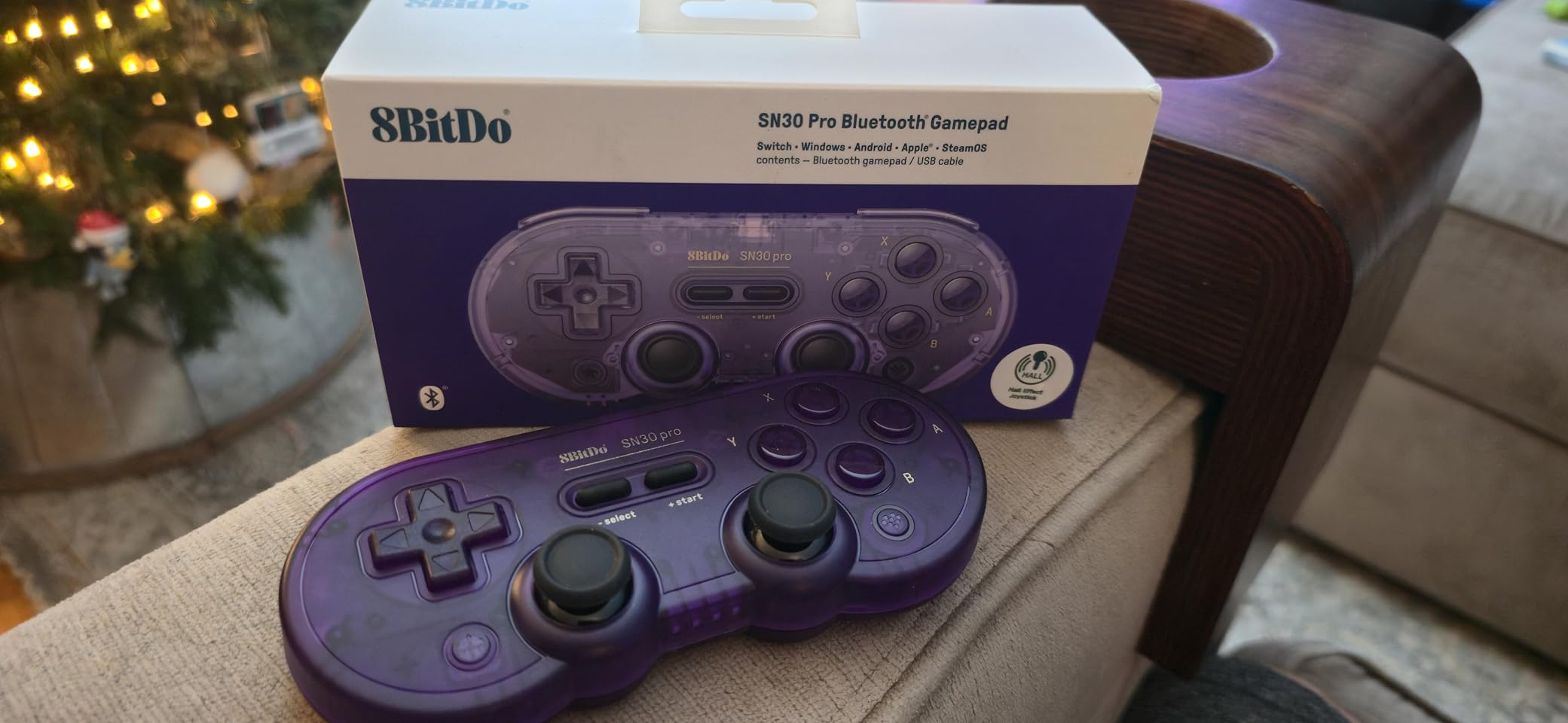 8Bitdo SN30 Pro Bluetooth Controller with Hall Effect Joystick (G Classic) customer photo 1