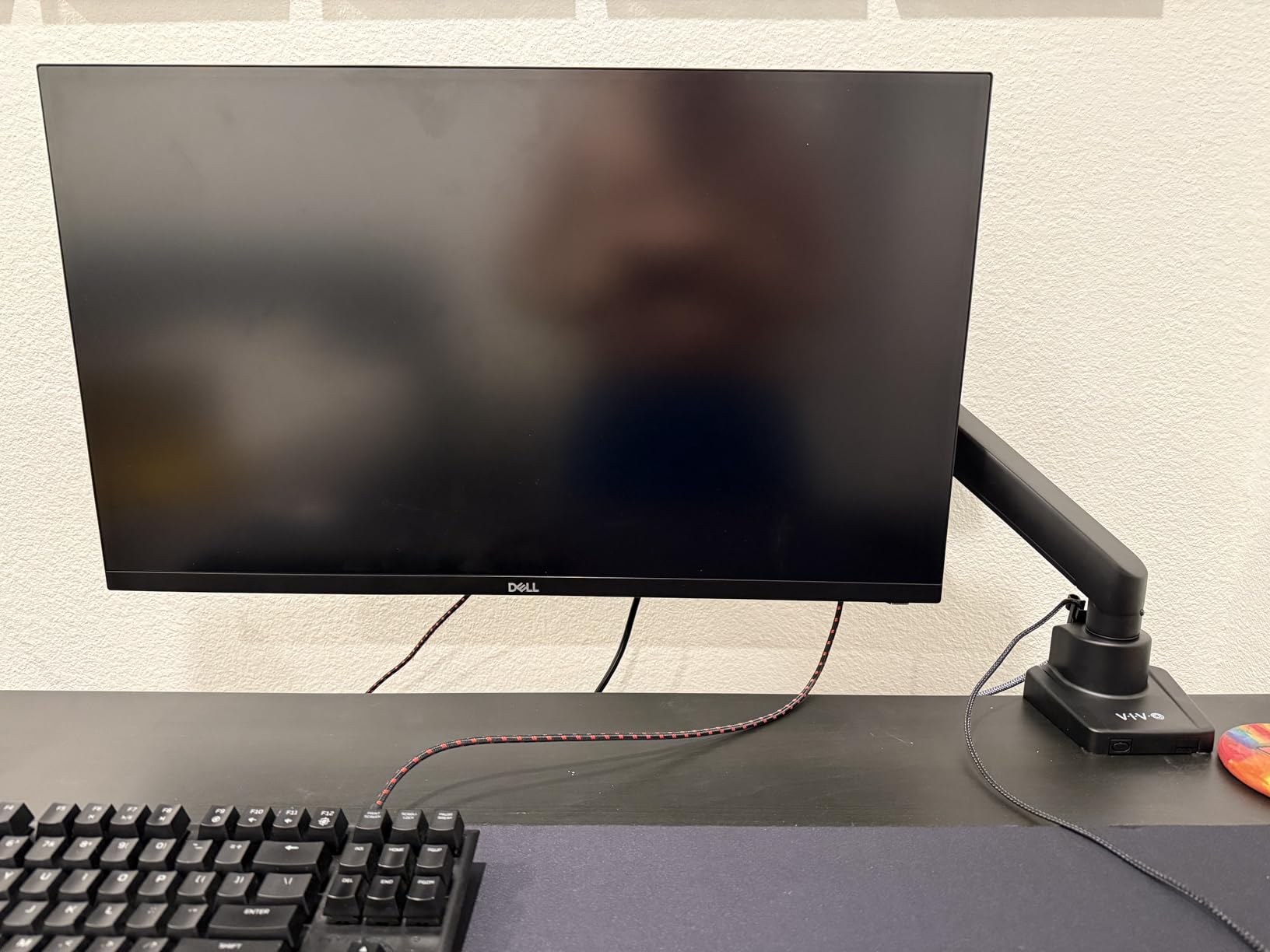 VIVO Premium Aluminum Full Motion Single Ultrawide Monitor Desk Mount Stand with Lift Engine Arm, Fits Screens up to 40 inches, STAND-V101BB customer photo 1
