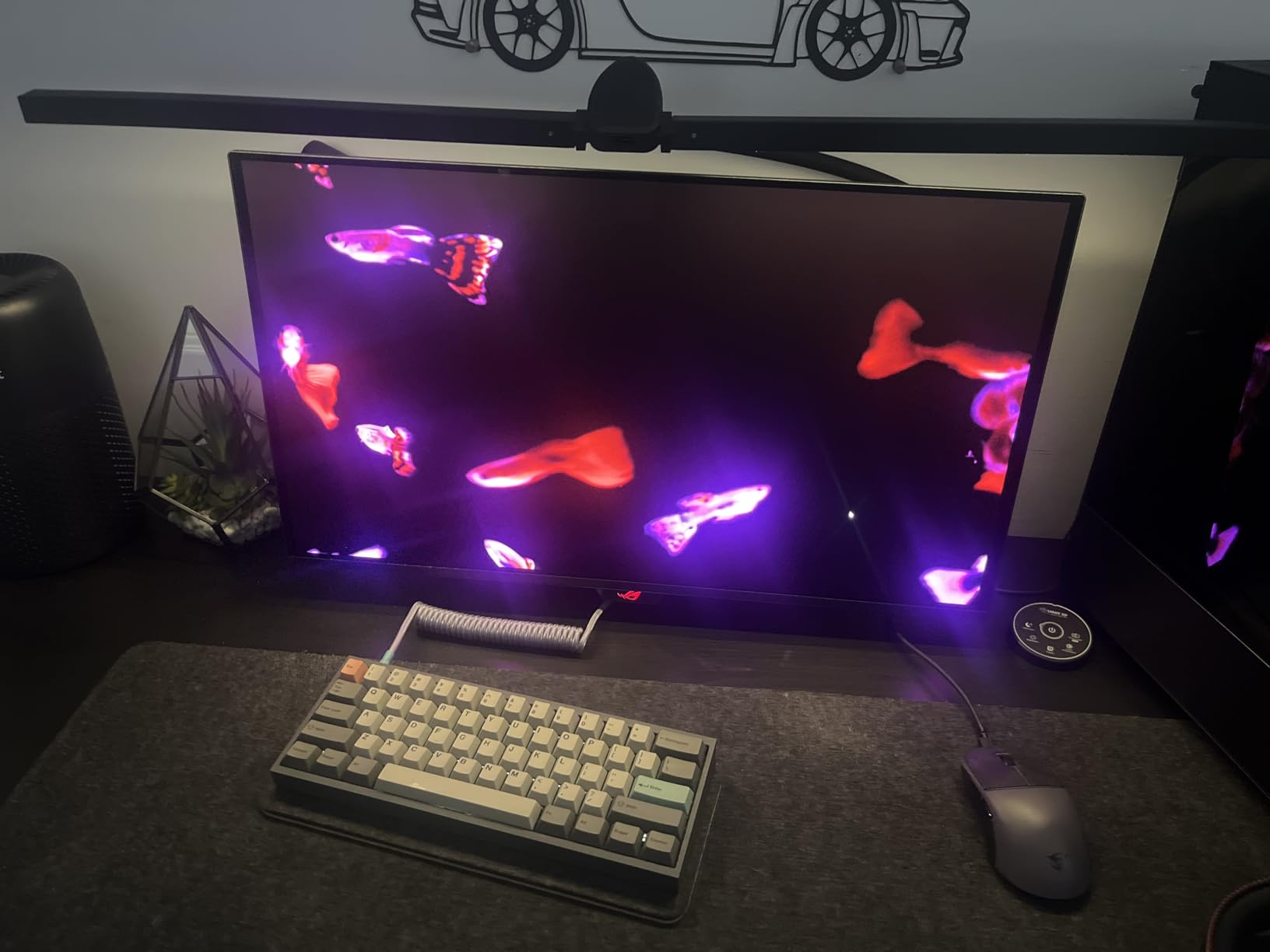 VIVO Premium Aluminum Full Motion Single Ultrawide Monitor Desk Mount Stand with Lift Engine Arm, Fits Screens up to 40 inches, STAND-V101BB customer photo 2