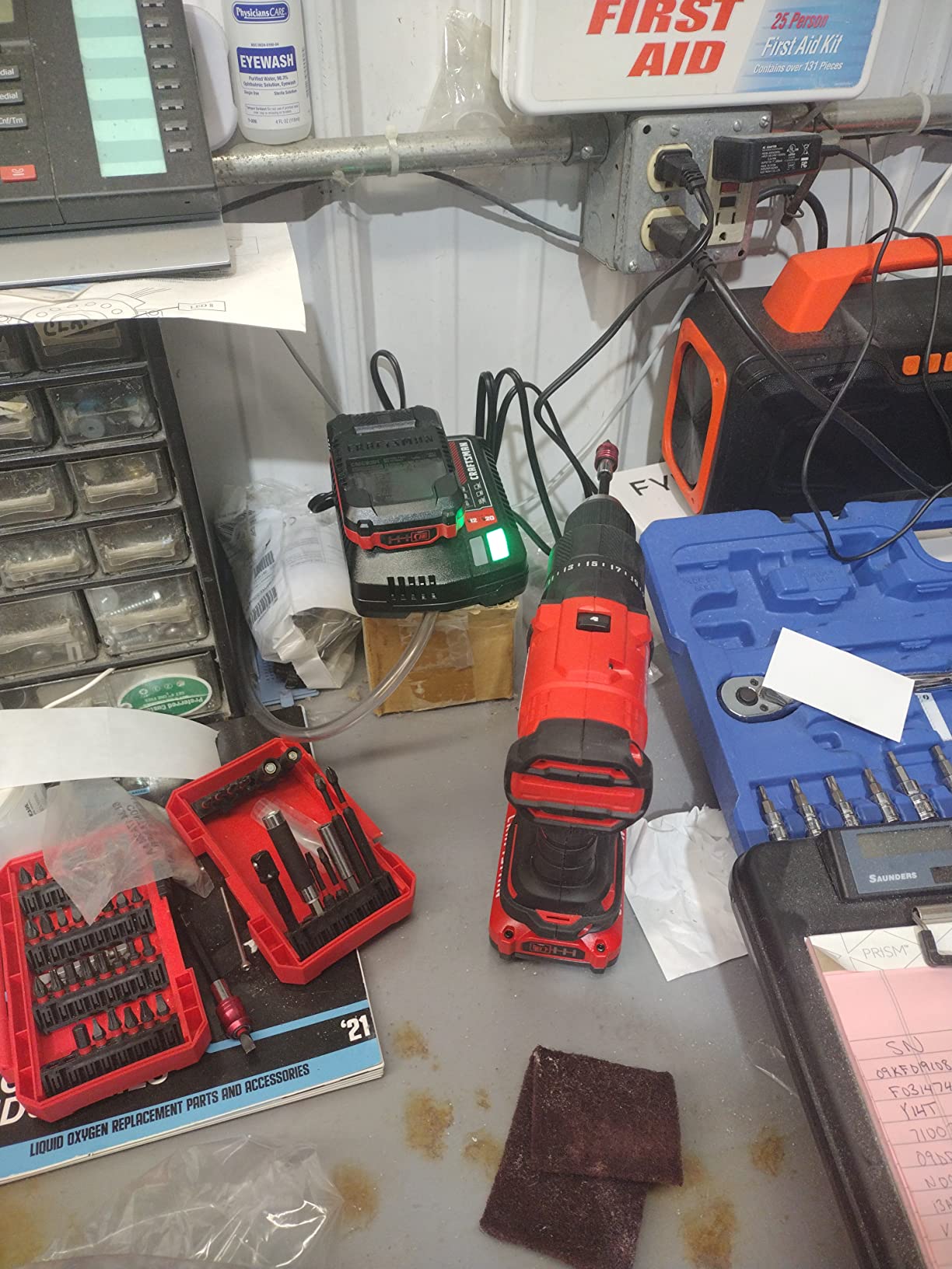 CRAFTSMAN V20 Cordless Hammer Drill Kit, 1/2 inch, 2 Batteries and Charger Included (CMCD711C2) customer photo 1