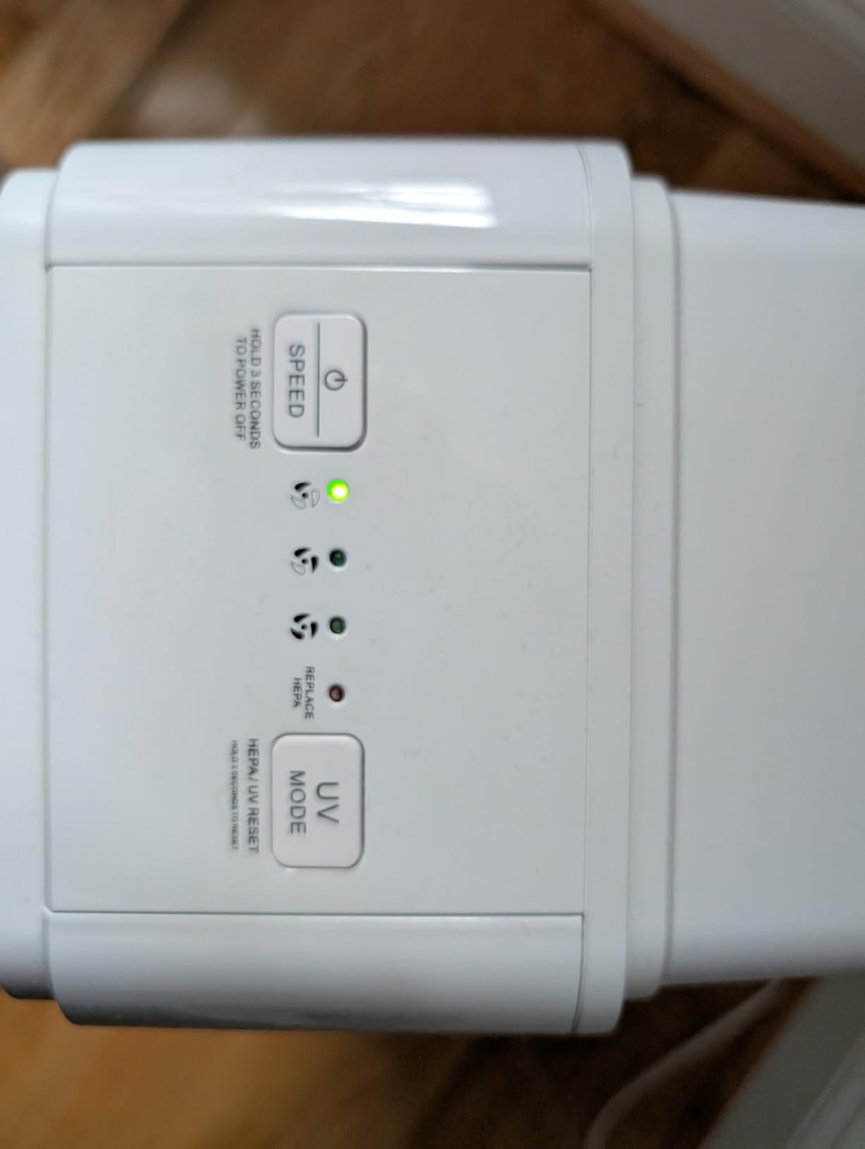 GermGuardian Air Purifier for Homes with Pets, H13 Pet HEPA Filter, Removes Pet Dander, Dust, Allergens, Smoke, Pollen, Odors, Mold, UV-C Light Helps Reduce Germs, 22 Inch, White, AC4300WPT customer photo 1