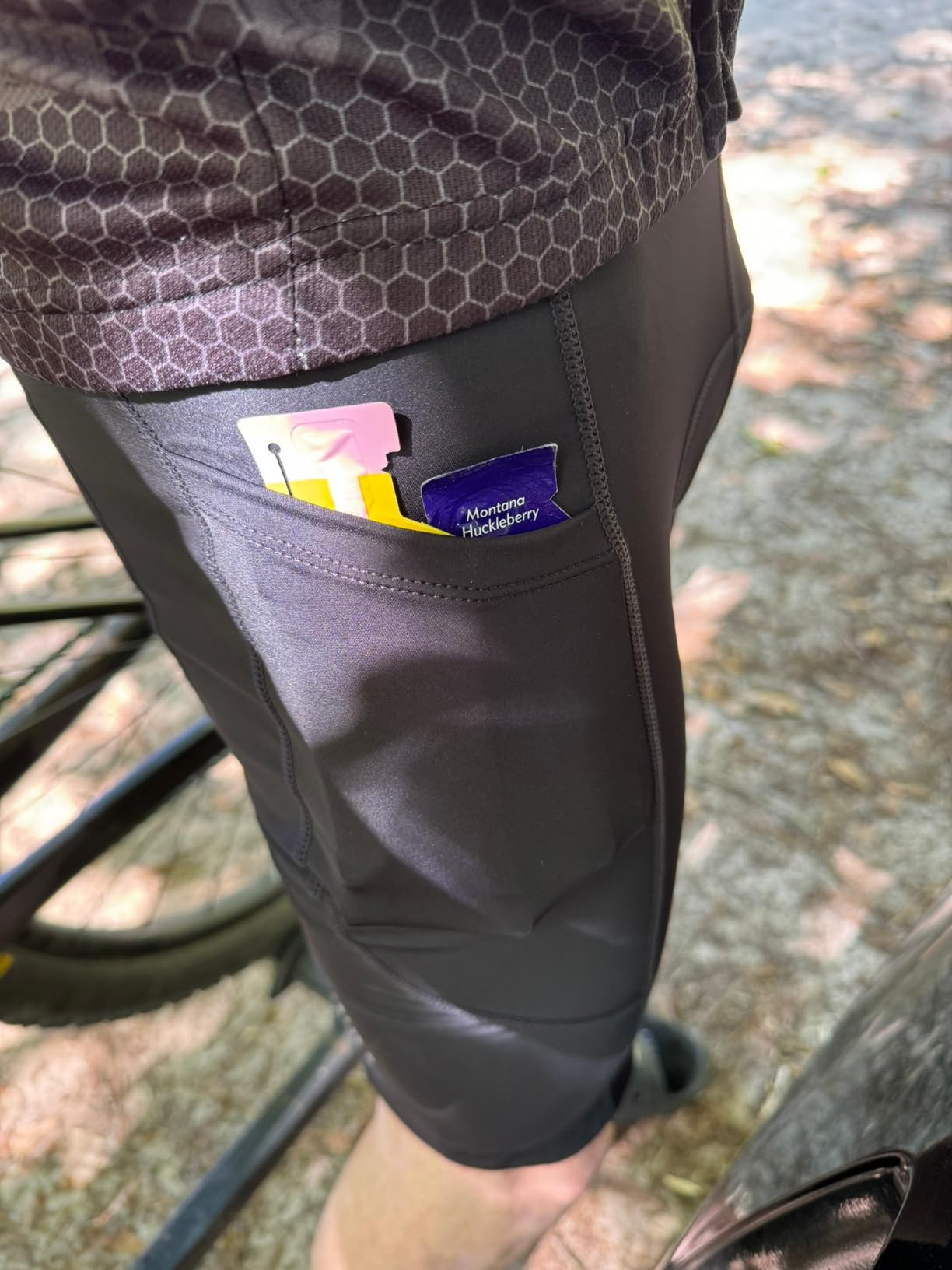 baleaf Men's Padded Bike Shorts Cycling Road Biking UPF 50+ with Pockets customer photo 1