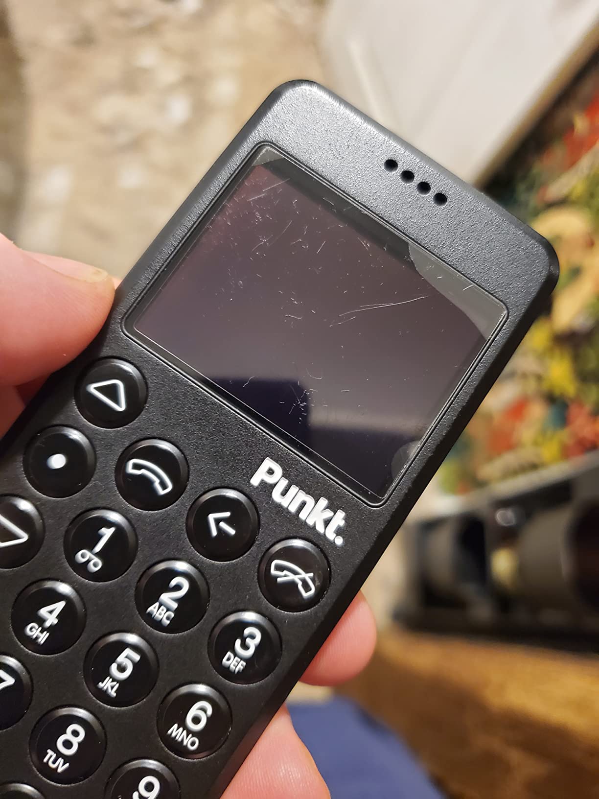 Punkt. MP02 4G Dumb Phone - Unlocked Minimalist Mobile Phone with Keypad, Wi-Fi Hotspot & Private Encrypted Messaging | Focus & Digital Wellbeing - Black customer photo 1