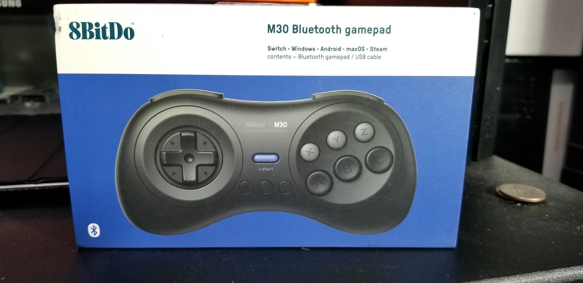 8Bitdo M30 Bluetooth Controller for Switch, Windows and Android, 6-Button Layout for SEGA’s Classic Games (Black) customer photo 1