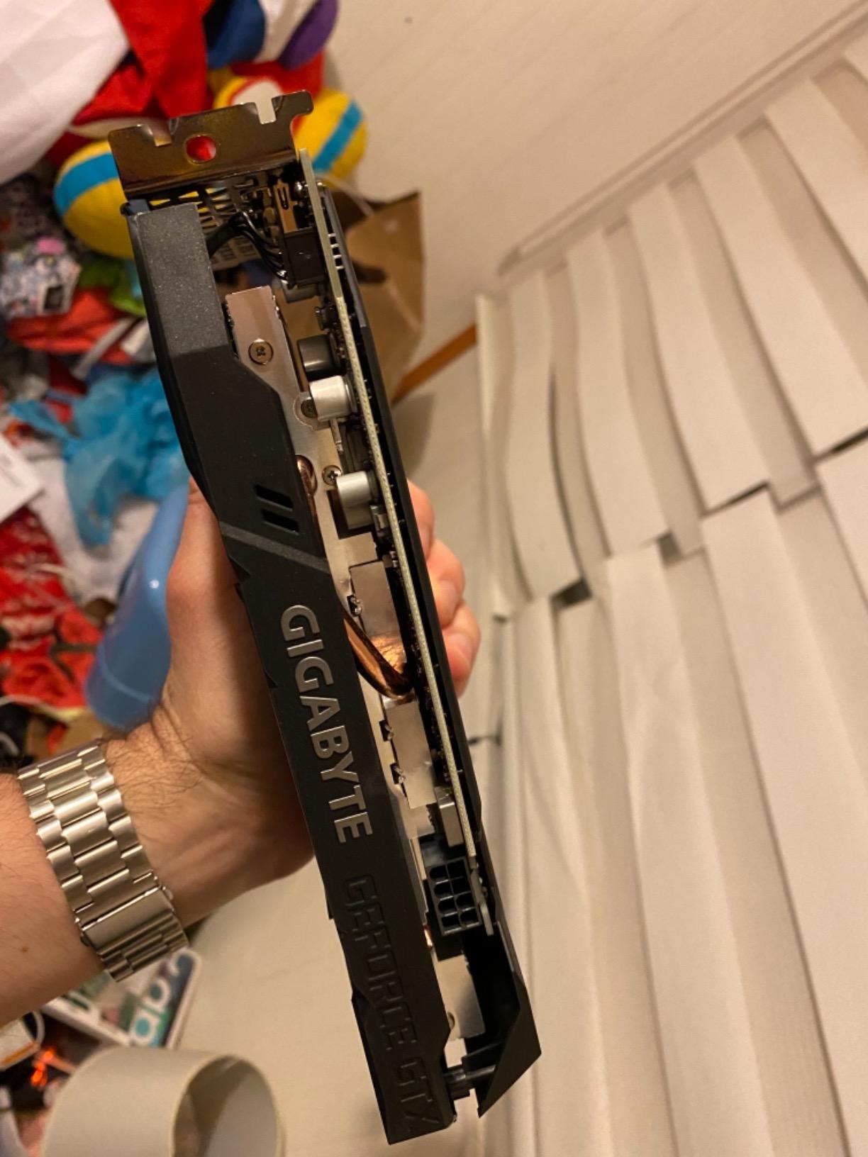 GIGABYTE GeForce GTX 1660 Ti OC 6G 192-bit GDDR6 DisplayPort 1.4 HDMI 2.0B with Windforce 2X Cooling System Graphic Cards- Gv-N166TOC-6GD customer photo 2