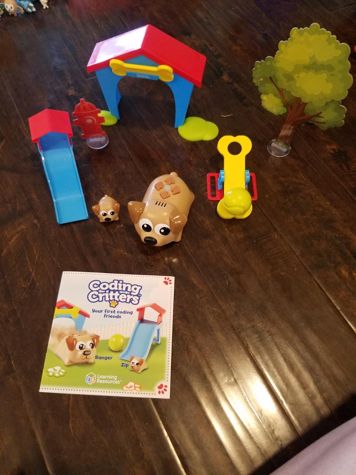 Learning Resources Coding Critters Ranger & Zip,22 Piece Set, Ages 4+, Screen-Free Early Coding Toy for Kids, Interactive STEM Coding Pet, Gifts for Boys and Girls customer photo 2