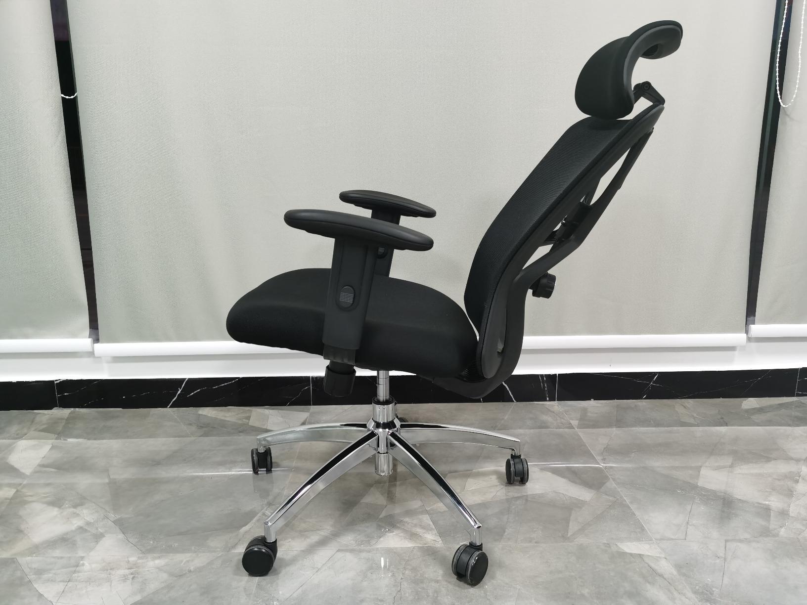 Ticova Ergonomic Office Chair - High Back Desk Chair with Adjustable Lumbar Support, Headrest & 3D Armrest - 130° Rocking Mesh Computer Chair customer photo 2