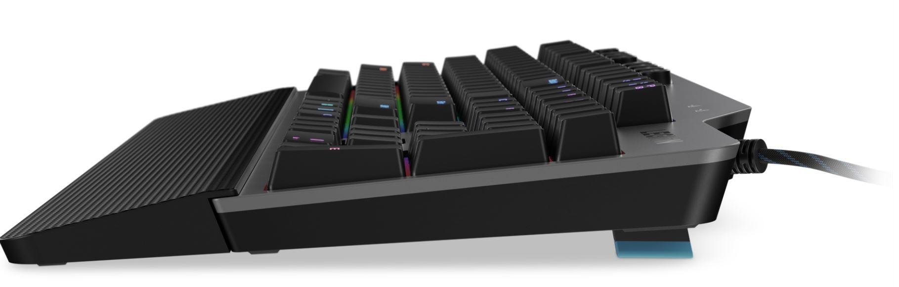 Lenovo Legion K500 RGB Mechanical Gaming Keyboard, 3 Zone Full-size, 7 Programmable Hot Keys, 16.8 Million Colors customer photo 1