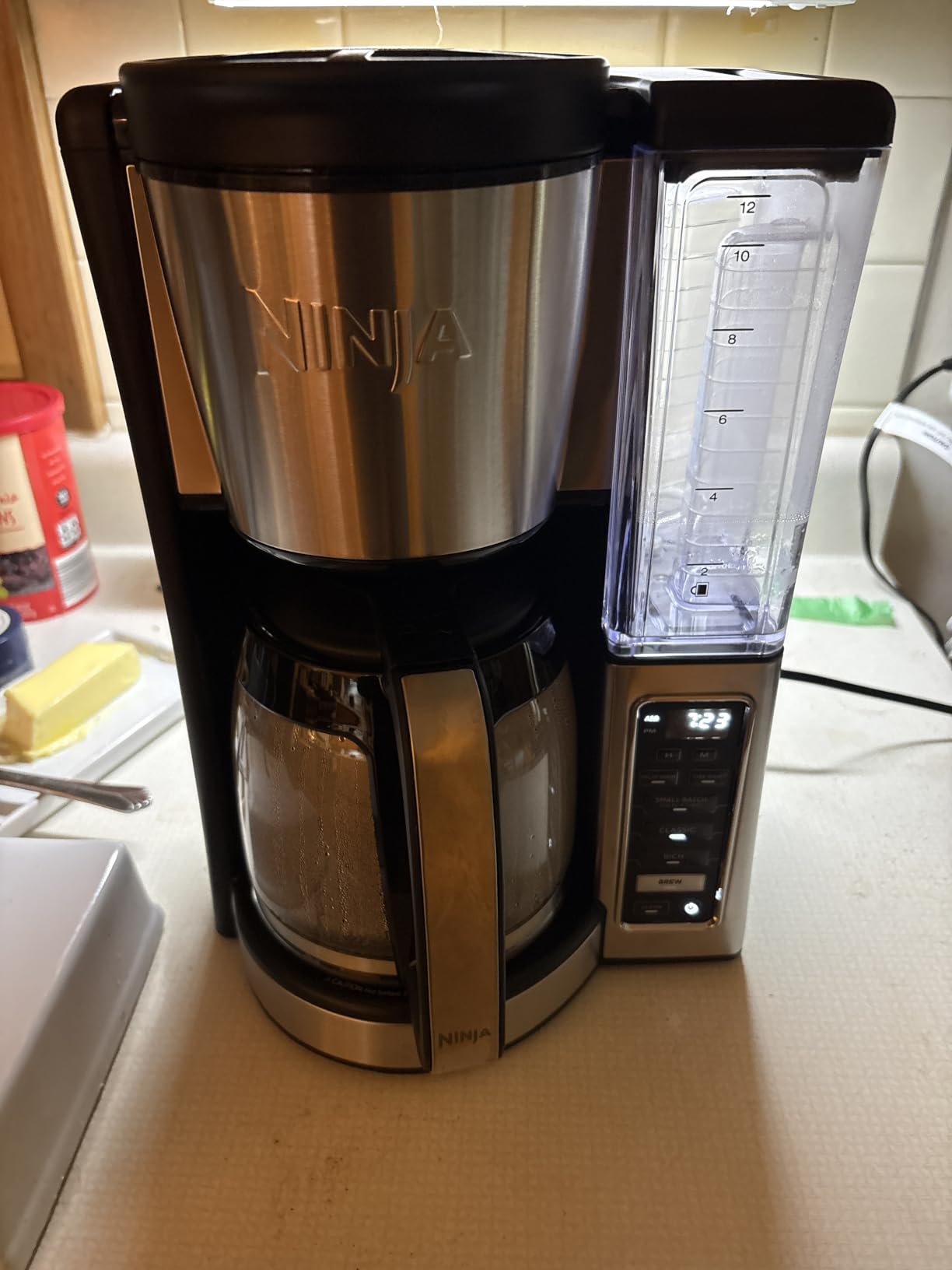 Ninja Fresh Brew Coffee Maker, 12 Cup Glass Carafe, Stainless Steel, CE251 customer photo 1